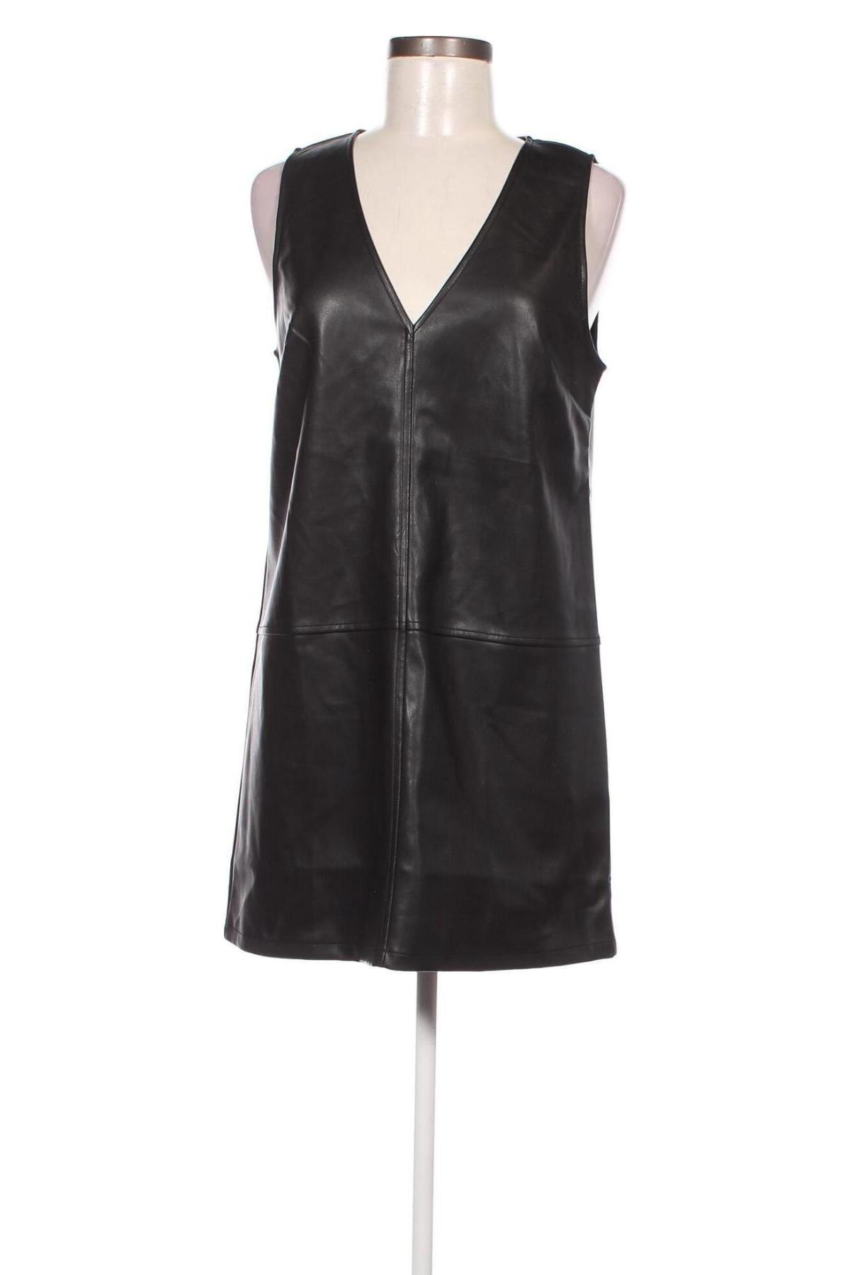 Δερμάτινο φόρεμα Edited, Μέγεθος M, Χρώμα Μαύρο, Τιμή 17,88 €
