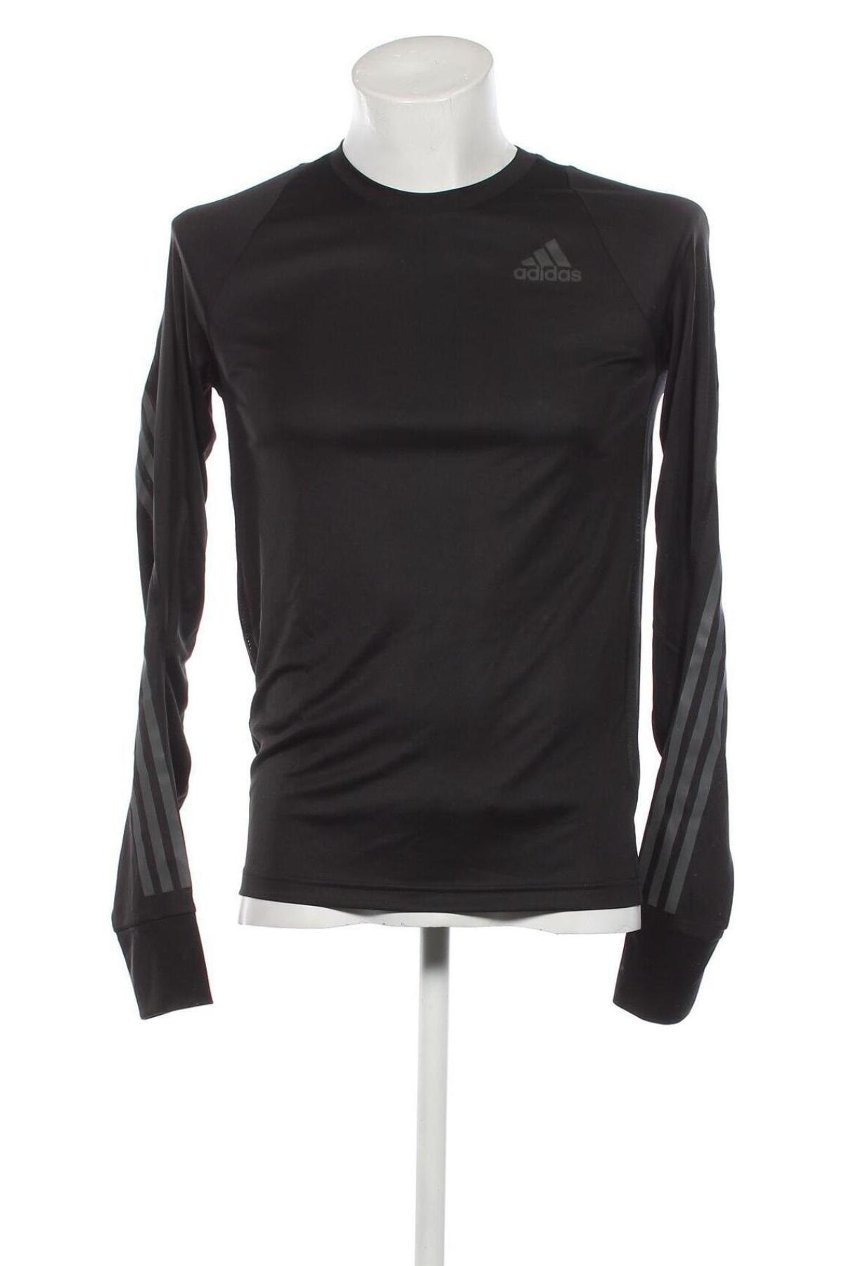 Ανδρική μπλούζα Adidas, Μέγεθος S, Χρώμα Μαύρο, Τιμή 29,32 €