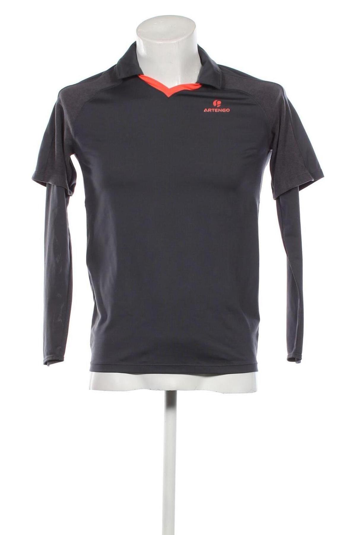 Herren Shirt Artengo, Größe S, Farbe Grau, Preis 4,64 €