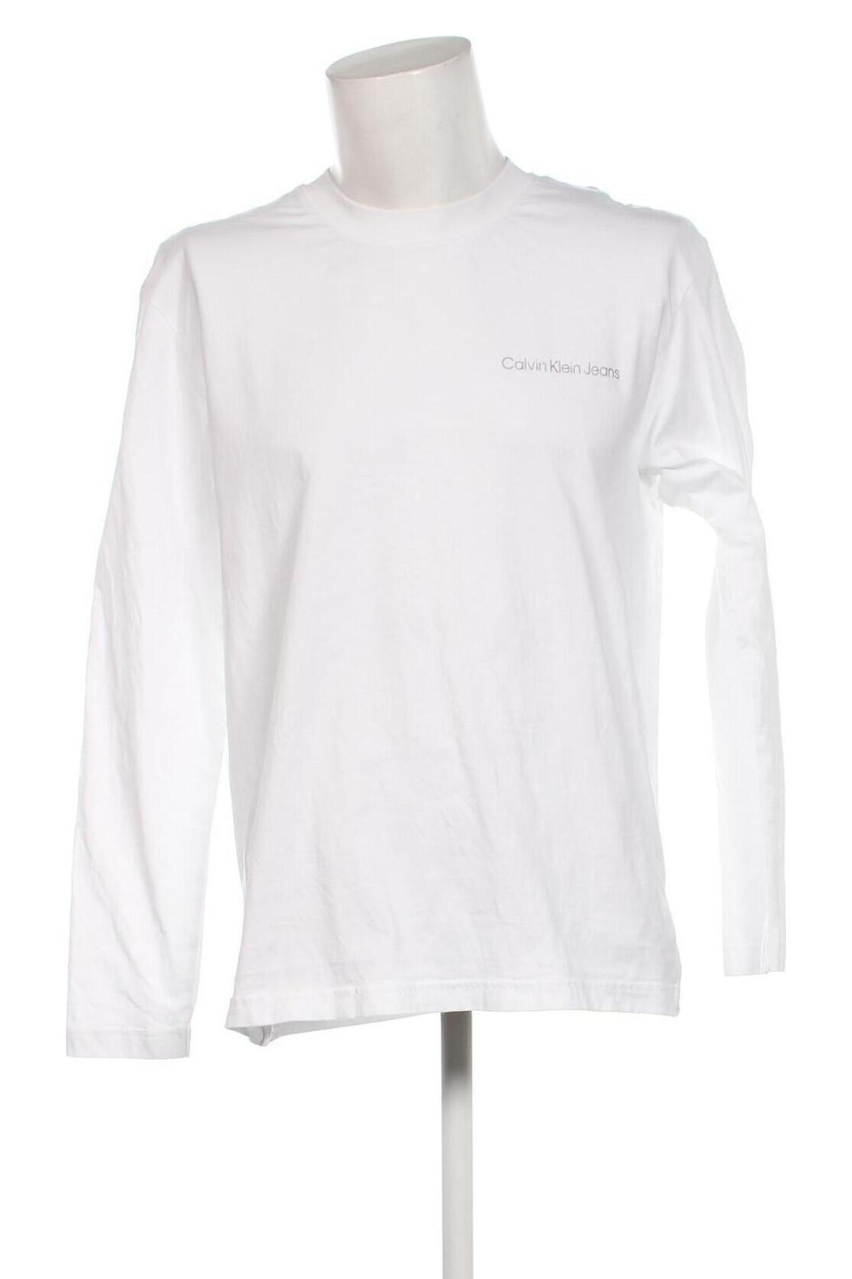 Herren Shirt Calvin Klein Jeans, Größe XL, Farbe Weiß, Preis € 48,97