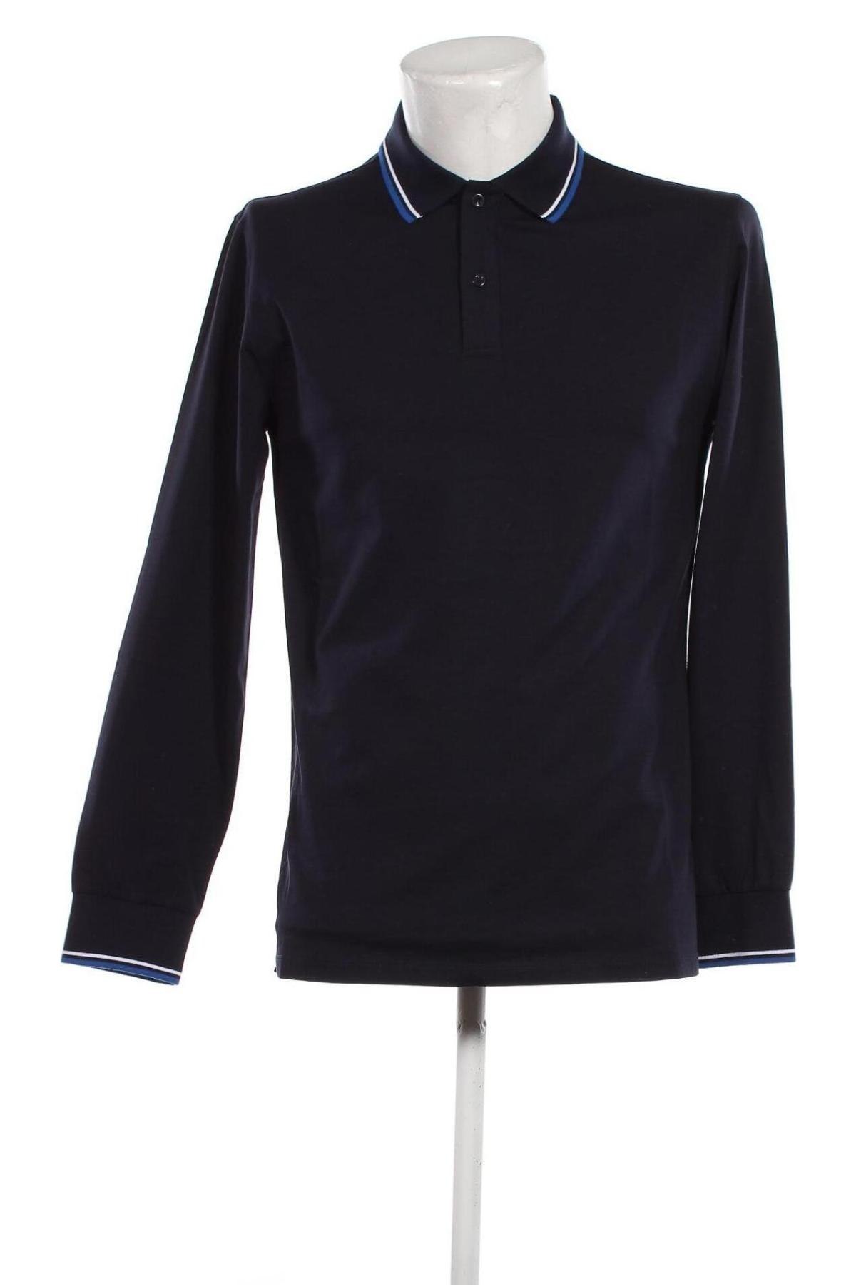 Мъжка блуза Cashmere Company, Размер M, Цвят Син, Цена 54,40 лв.