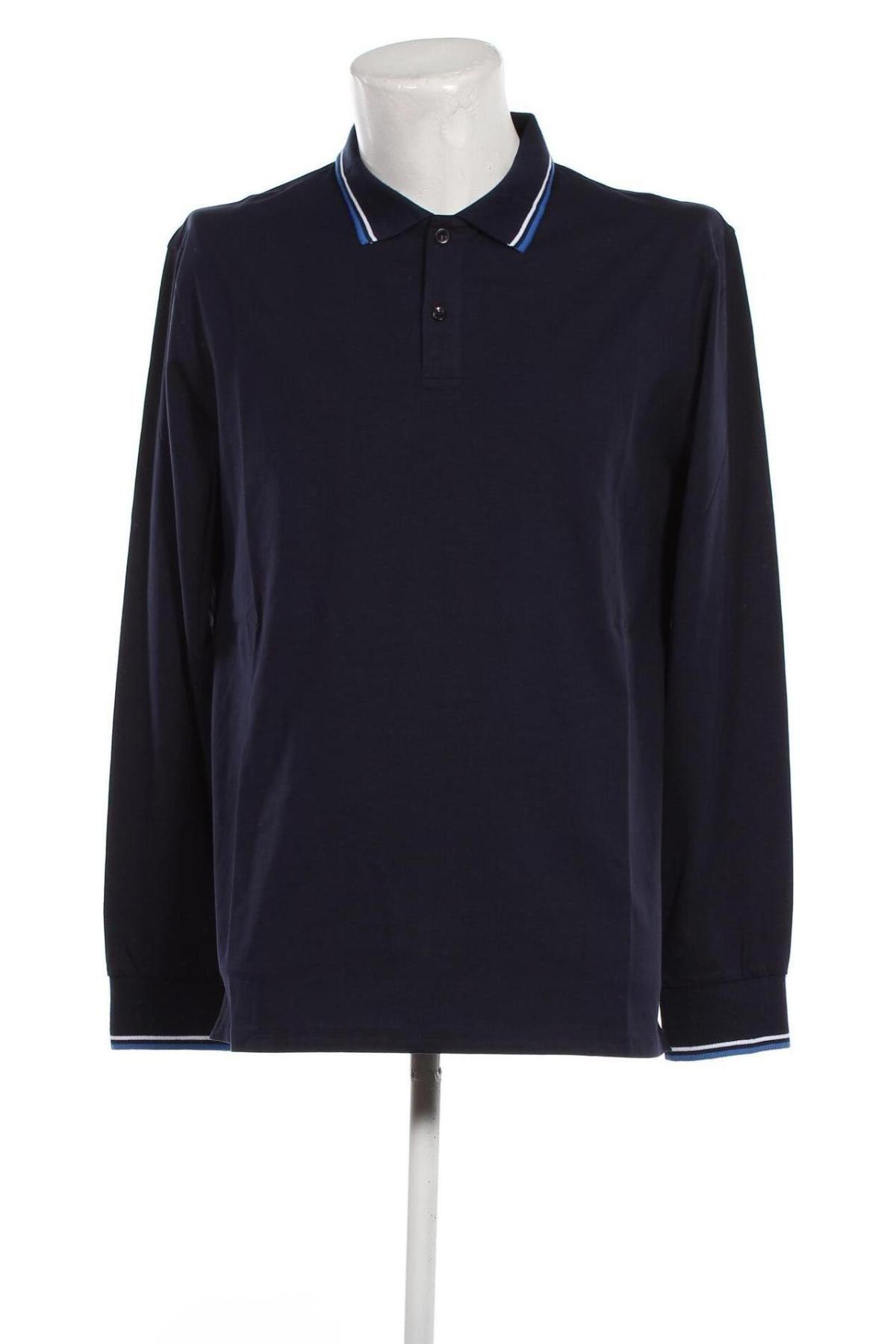Ανδρική μπλούζα Cashmere Company, Μέγεθος L, Χρώμα Μπλέ, Τιμή 28,04 €