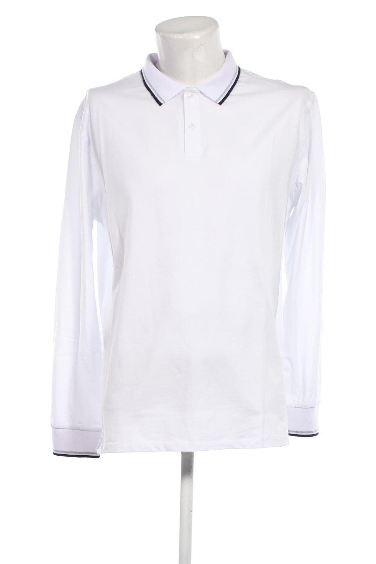 Мъжка блуза Cashmere Company, Размер XL, Цвят Бял, Цена 54,40 лв.
