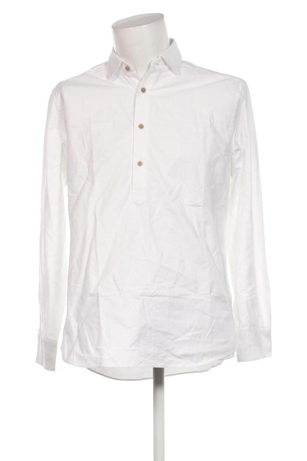 Herren Shirt Charles Tyrwhitt, Größe L, Farbe Weiß, Preis € 23,66