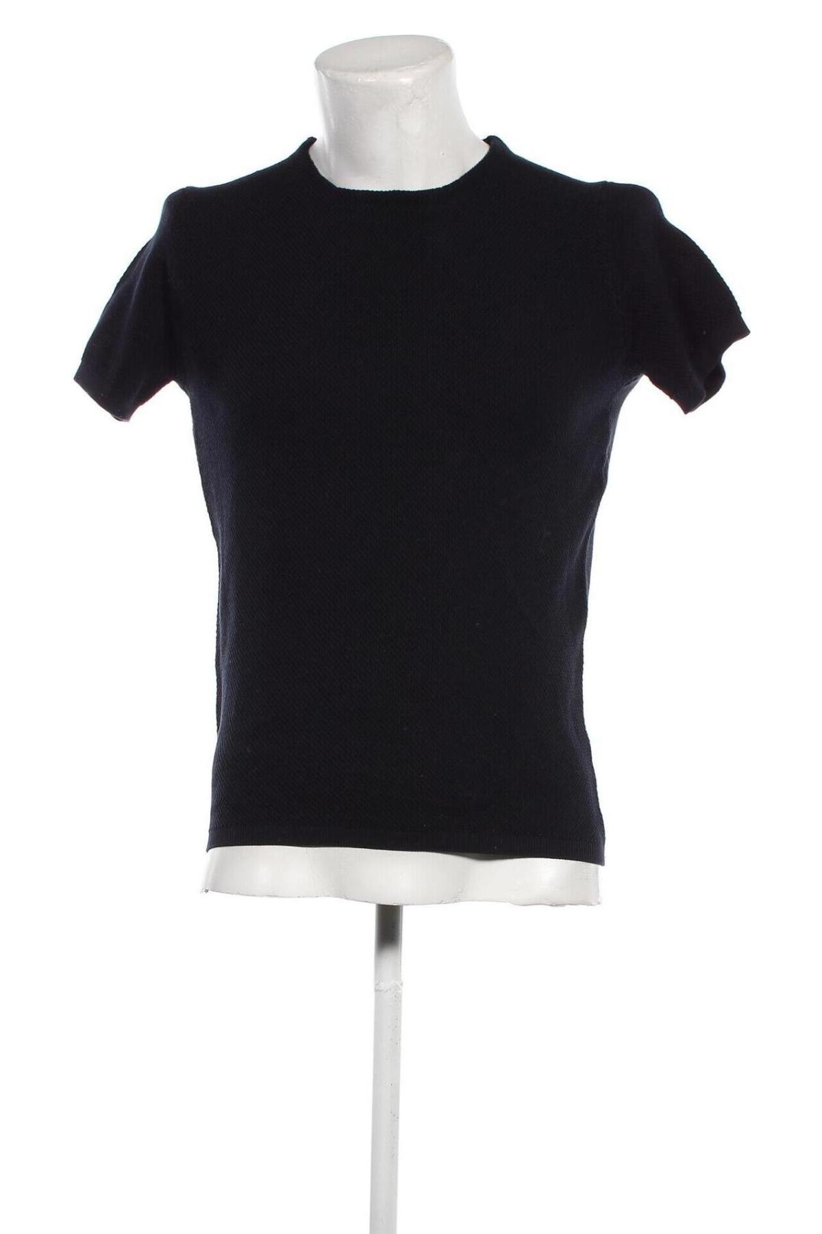 Ανδρική μπλούζα Massimo Dutti, Μέγεθος S, Χρώμα Μπλέ, Τιμή 36,59 €
