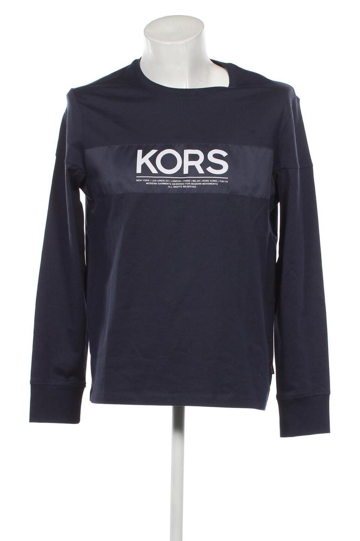 Herren Shirt Michael Kors, Größe M, Farbe Blau, Preis € 80,31