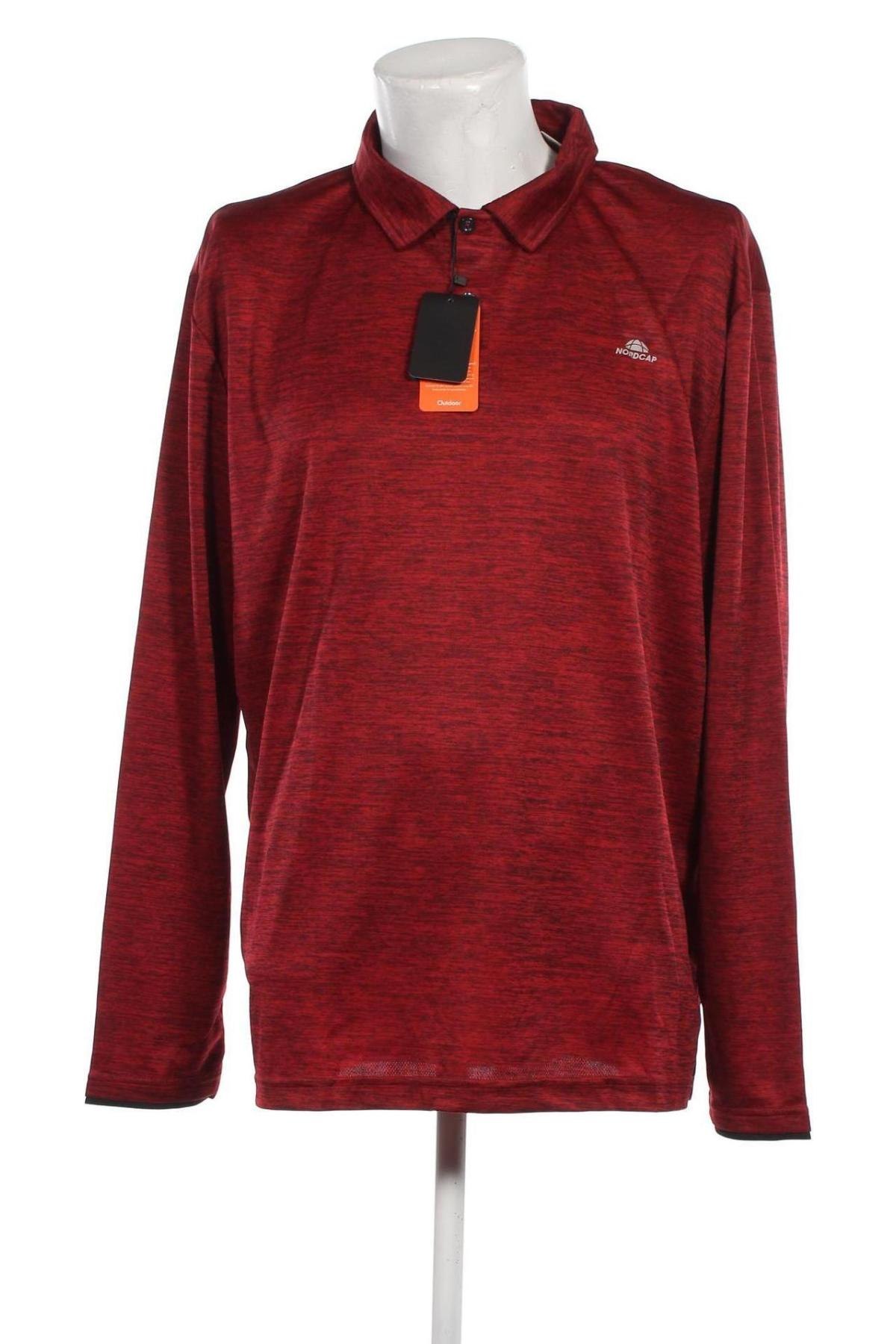 Ανδρική μπλούζα Nordcap, Μέγεθος 3XL, Χρώμα Κόκκινο, Τιμή 9,69 €
