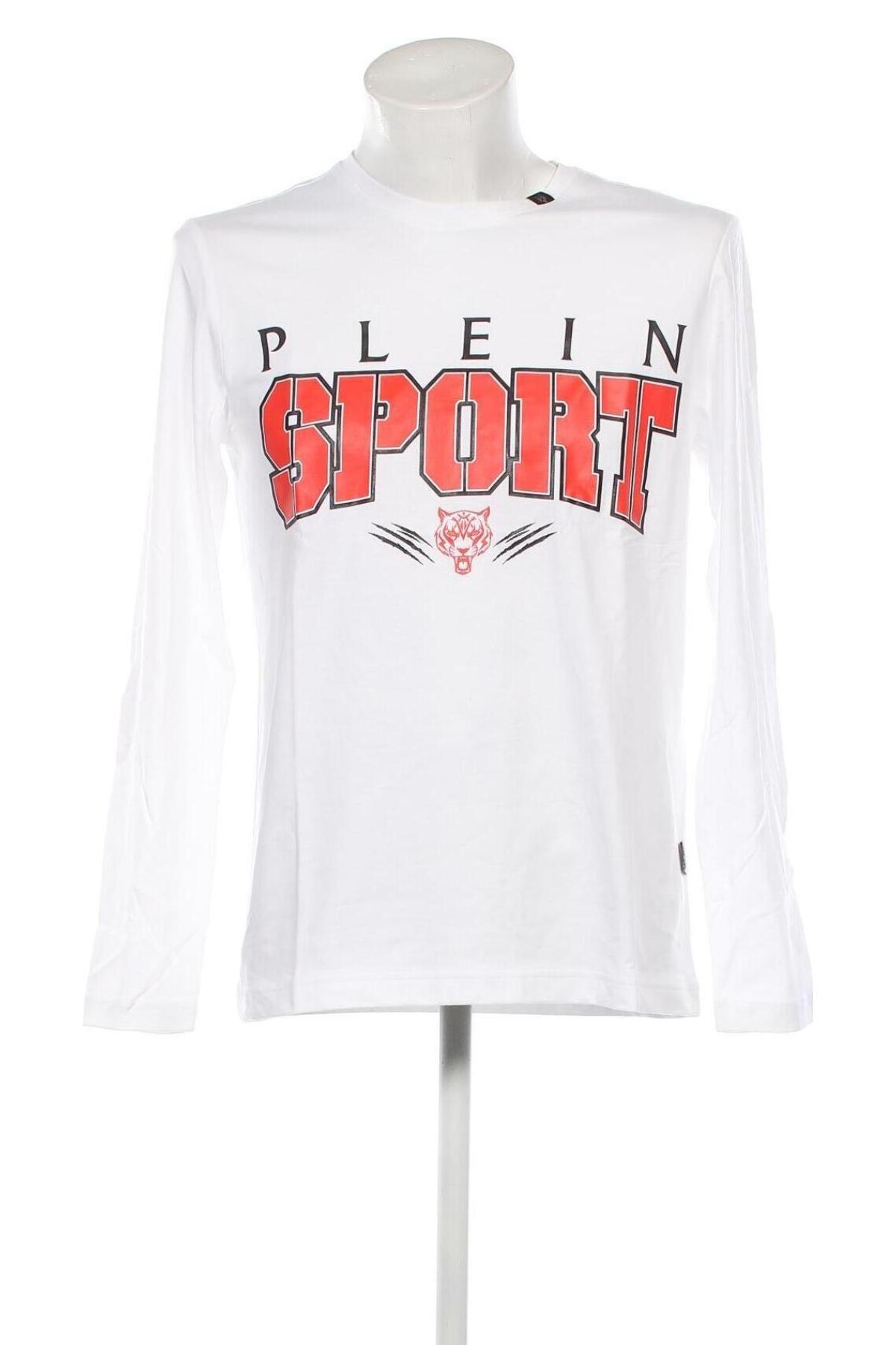 Ανδρική μπλούζα Plein Sport, Μέγεθος M, Χρώμα Λευκό, Τιμή 50,88 €