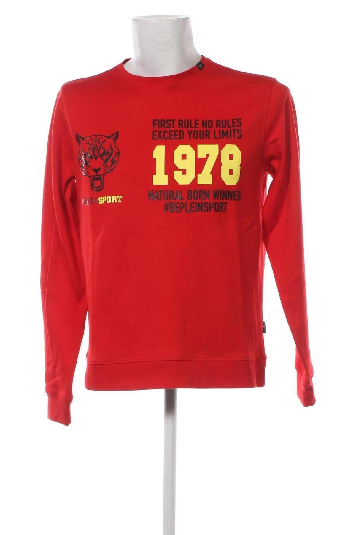 Ανδρική μπλούζα Plein Sport, Μέγεθος L, Χρώμα Κόκκινο, Τιμή 108,25 €