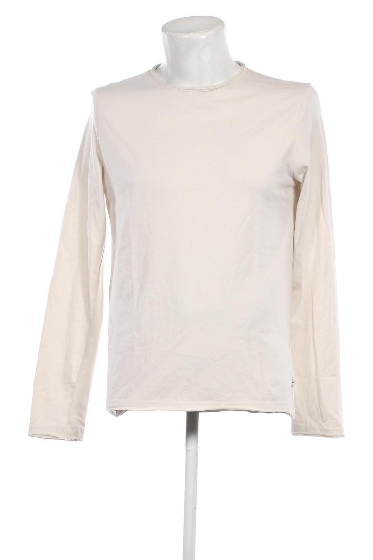 Ανδρική μπλούζα Q/S by S.Oliver, Μέγεθος M, Χρώμα  Μπέζ, Τιμή 10,76 €