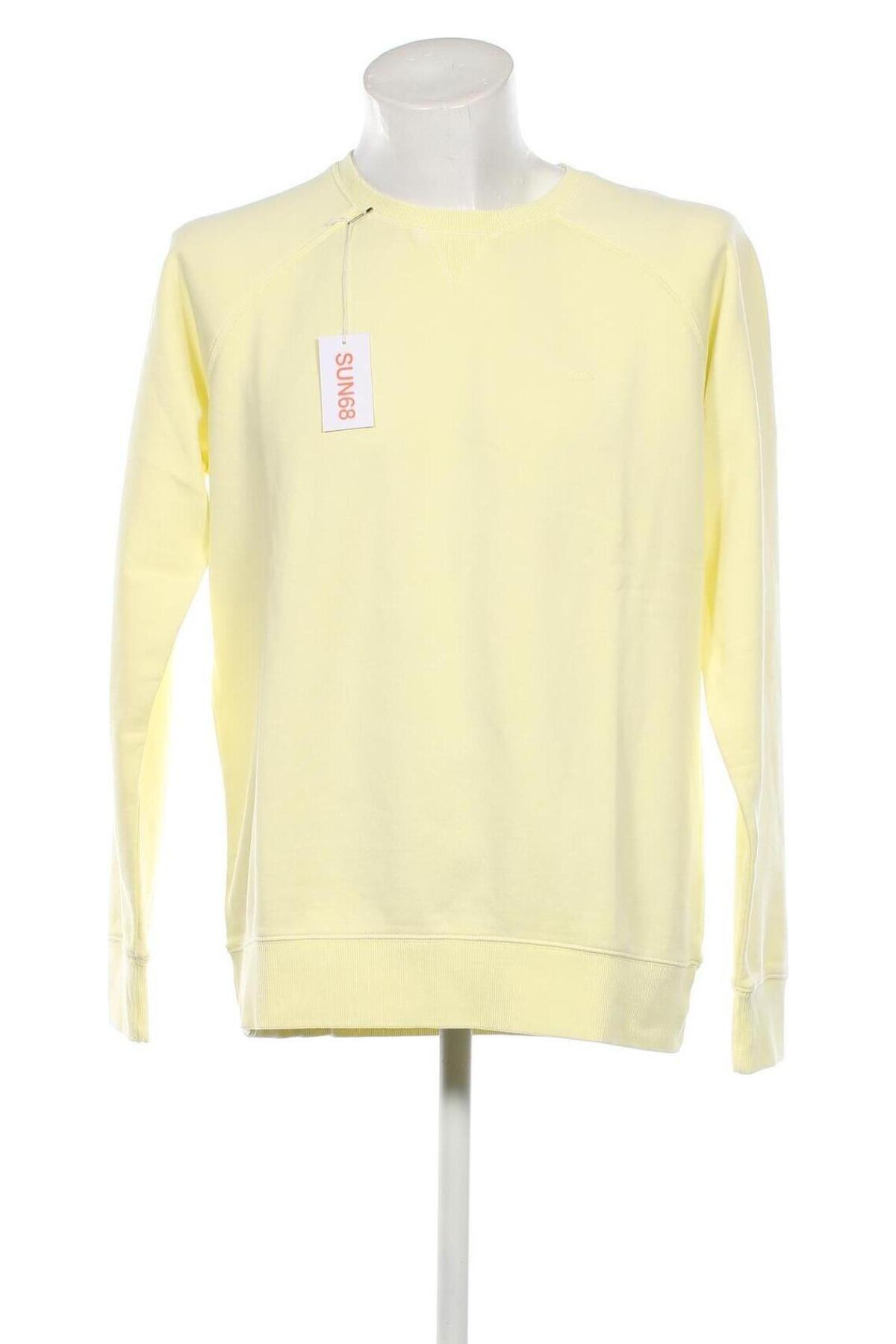 Ανδρική μπλούζα SUN68, Μέγεθος XXL, Χρώμα Κίτρινο, Τιμή 41,54 €