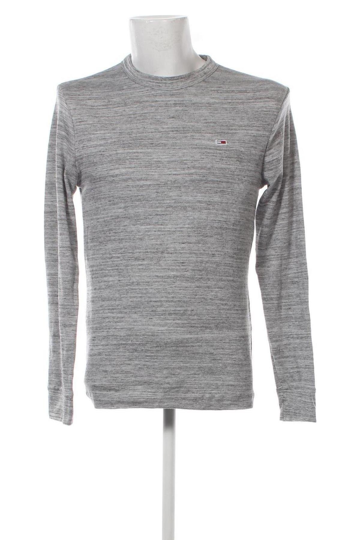Herren Shirt Tommy Jeans, Größe L, Farbe Grau, Preis 27,28 €