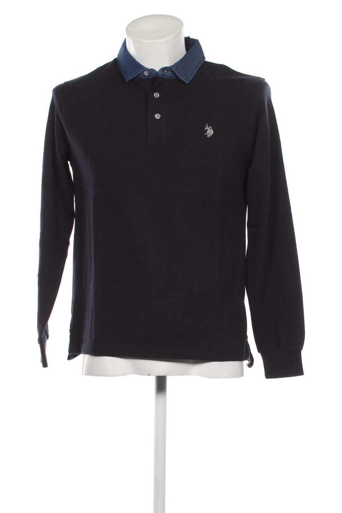 Herren Shirt U.S. Polo Assn., Größe M, Farbe Blau, Preis 32,07 €