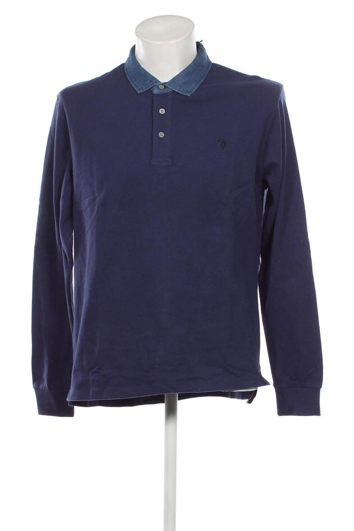 Herren Shirt U.S. Polo Assn., Größe XL, Farbe Blau, Preis 26,49 €