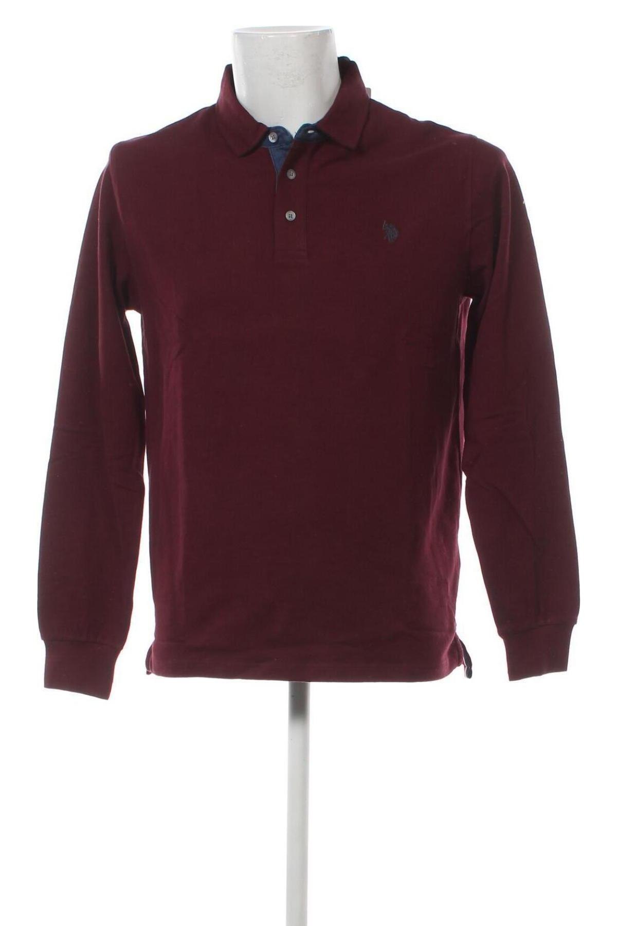 Pánske tričko  U.S. Polo Assn., Veľkosť L, Farba Červená, Cena  39,96 €