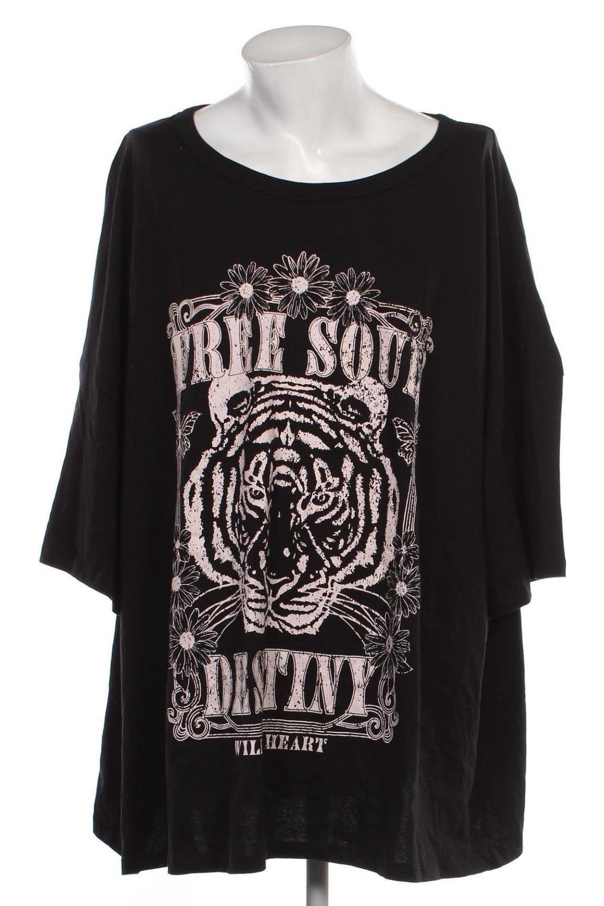 Ανδρική μπλούζα Yours, Μέγεθος 3XL, Χρώμα Μαύρο, Τιμή 15,98 €