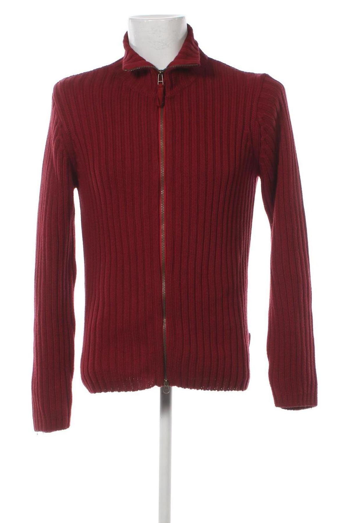 Jachetă tricotată de bărbați Blend, Mărime M, Culoare Roșu, Preț 111,84 Lei