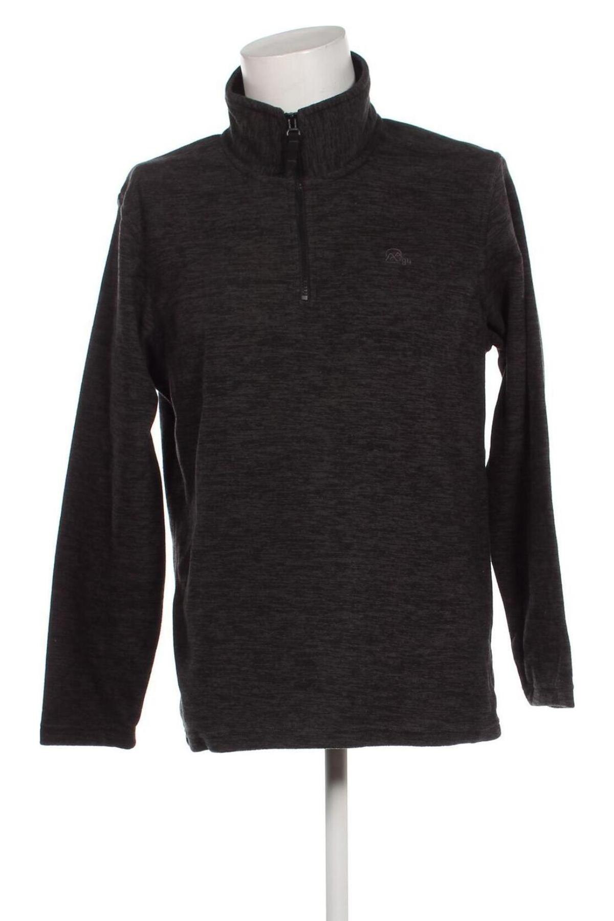 Herren Fleece Shirt Identic, Größe XL, Farbe Grau, Preis 16,01 €