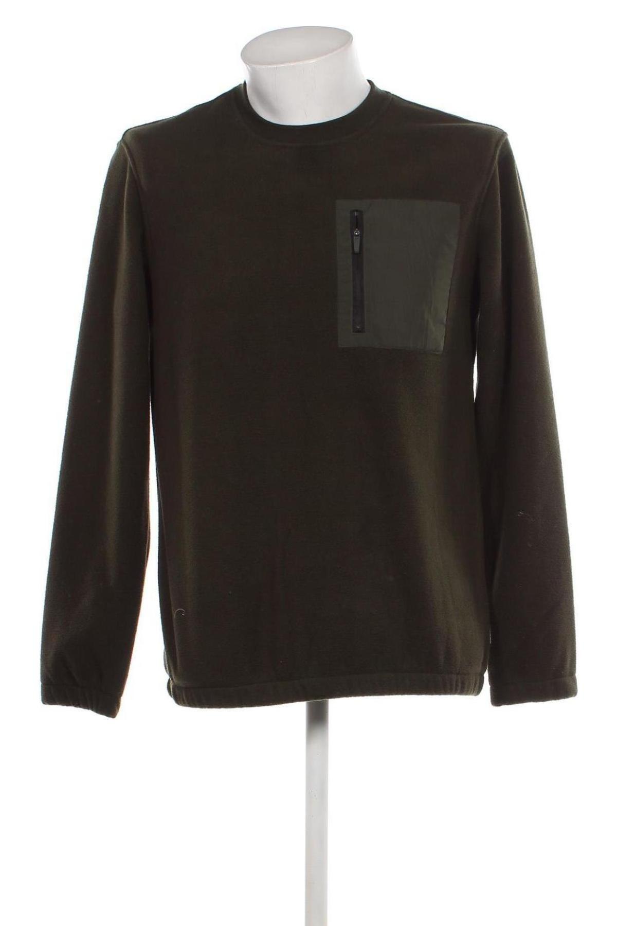 Мъжка поларена блуза Only & Sons, Размер M, Цвят Зелен, Цена 12,09 лв.