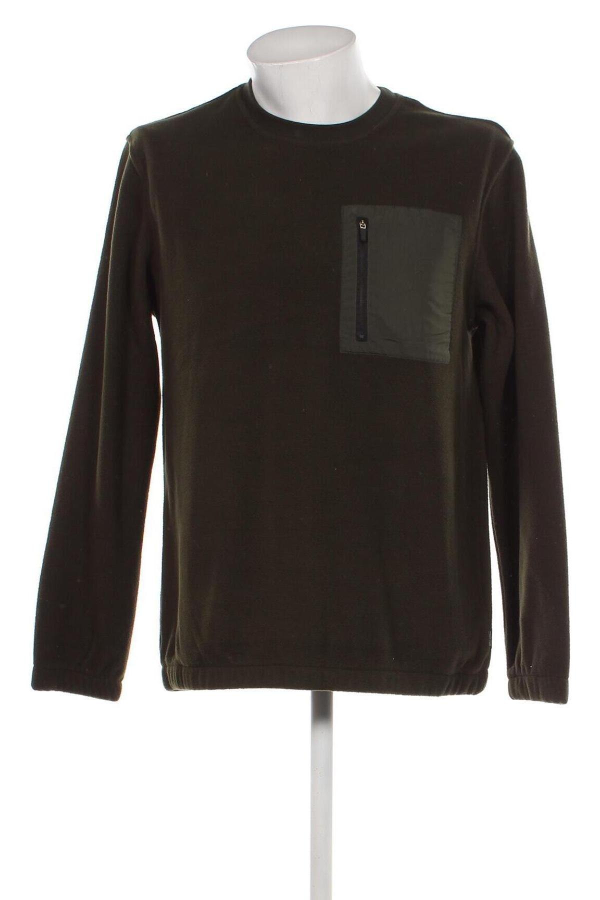 Herren Fleece Shirt Only & Sons, Größe L, Farbe Grün, Preis 6,23 €
