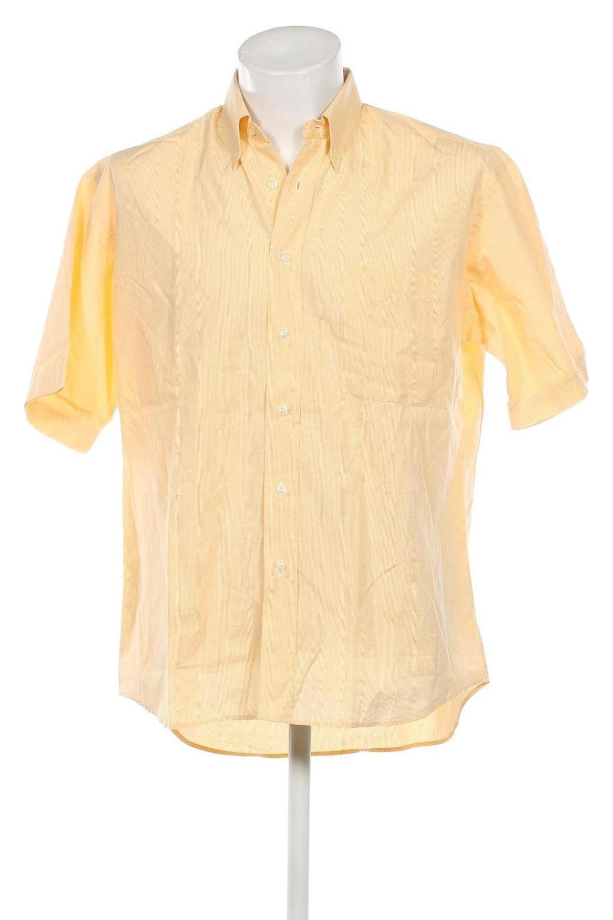 Мъжка риза Addison, Размер L, Цвят Жълт, Цена 10,20 лв.