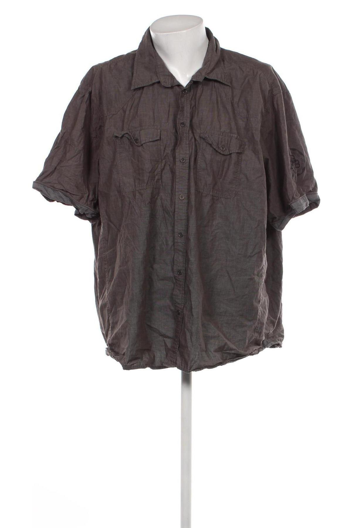 Мъжка риза Angelo Litrico, Размер 4XL, Цвят Бежов, Цена 29,00 лв.