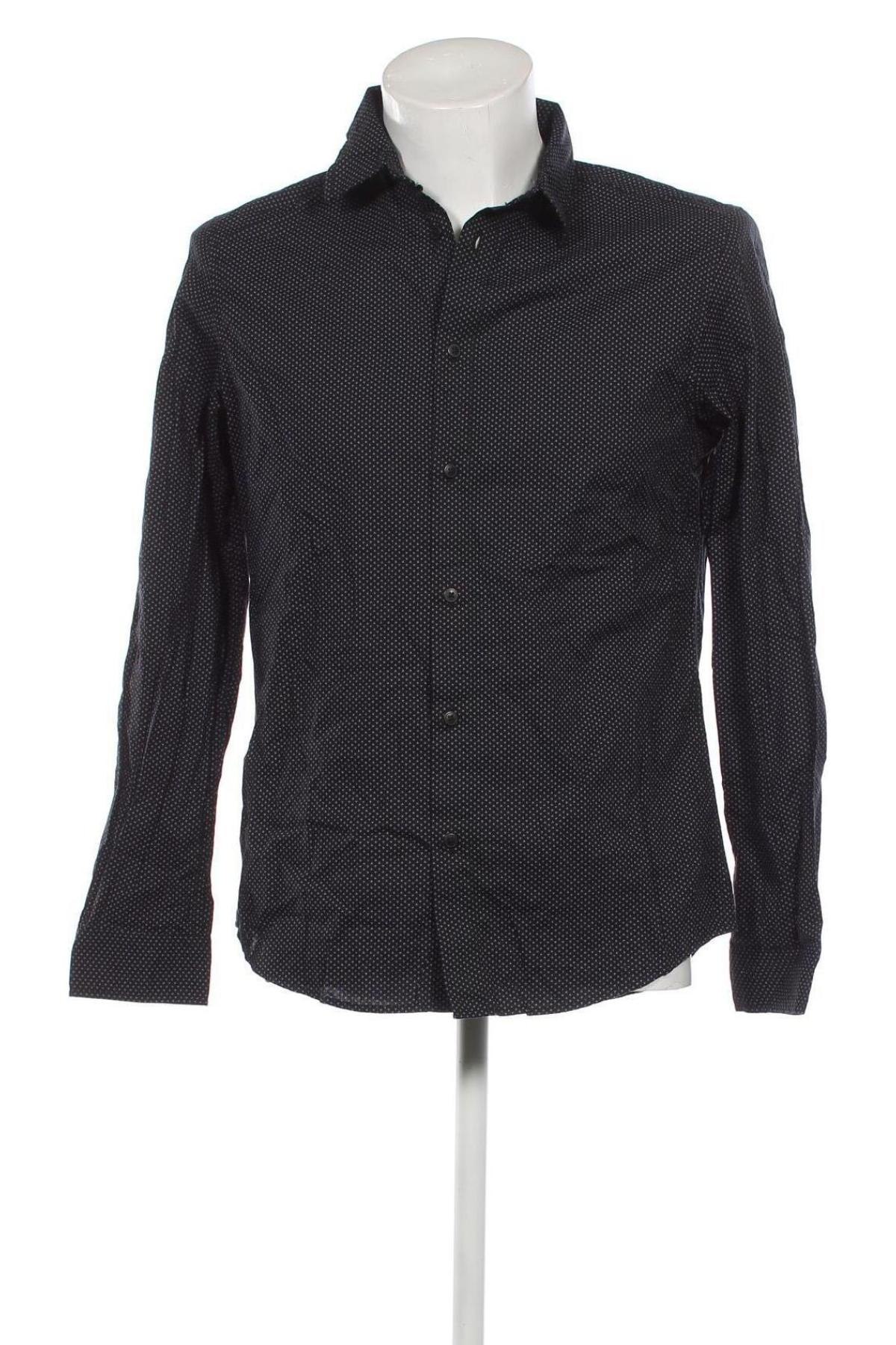 Ανδρικό πουκάμισο Angelo Litrico, Μέγεθος M, Χρώμα Μπλέ, Τιμή 4,13 €