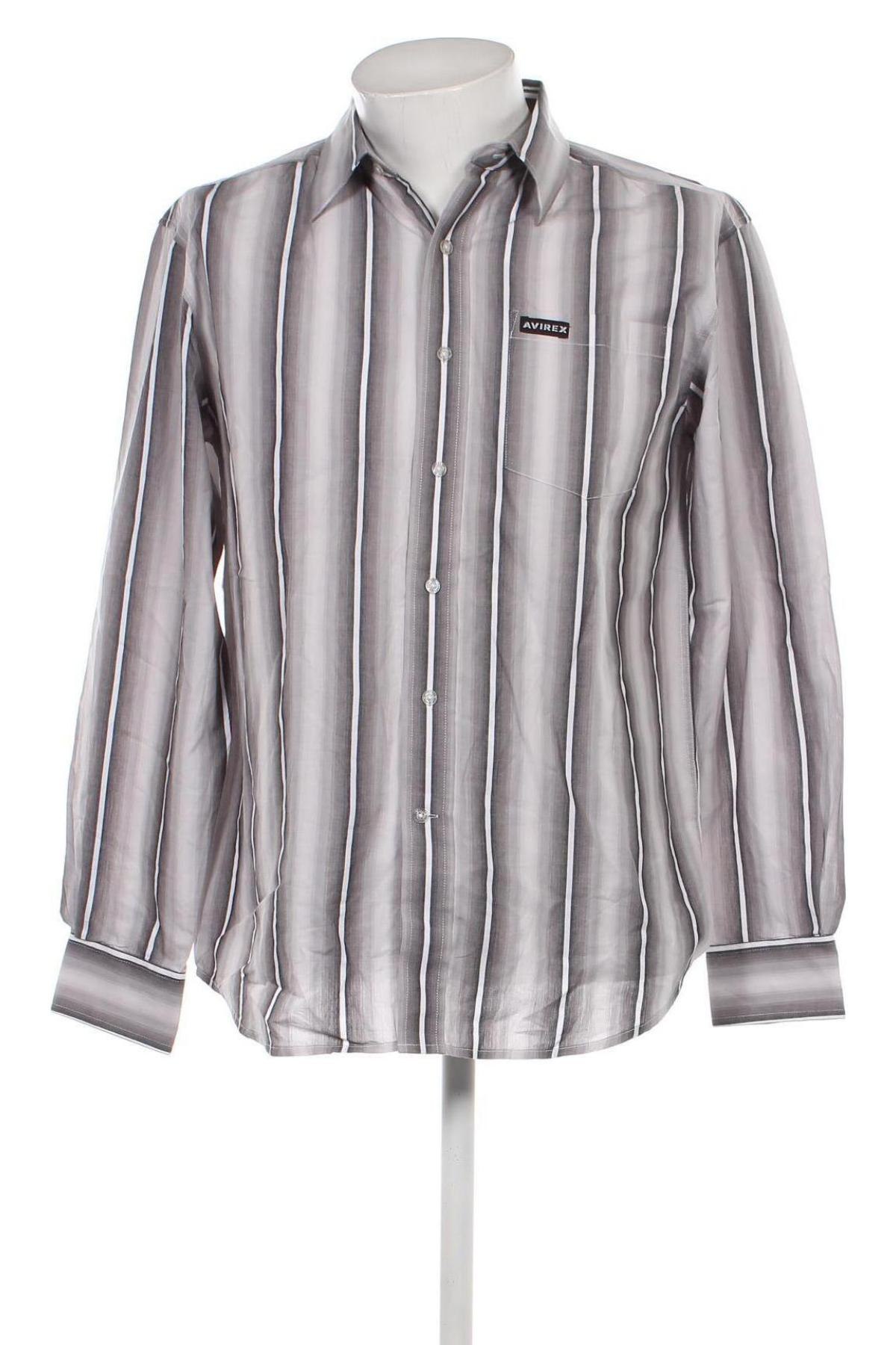 Мъжка риза Avirex, Размер M, Цвят Многоцветен, Цена 7,02 лв.