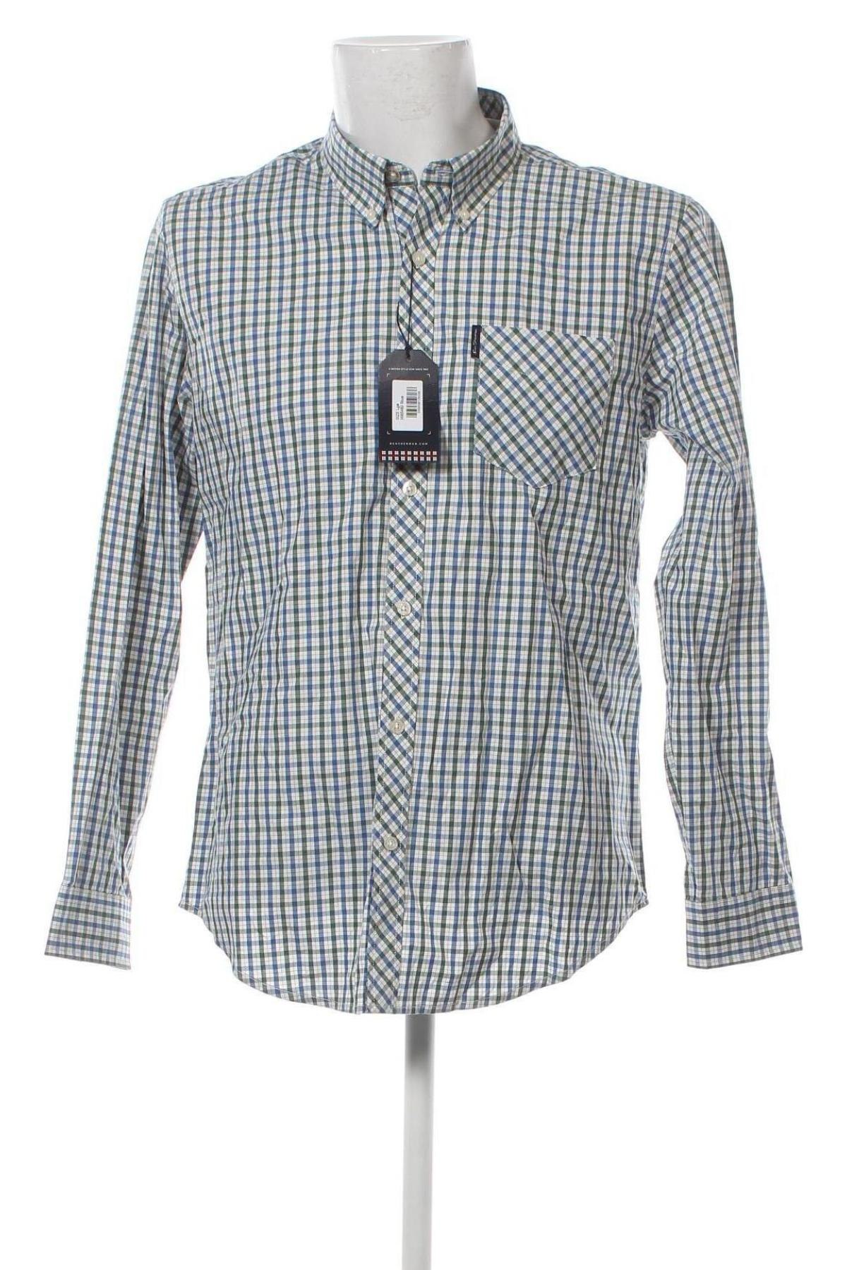 Мъжка риза Ben Sherman, Размер L, Цвят Многоцветен, Цена 70,20 лв.