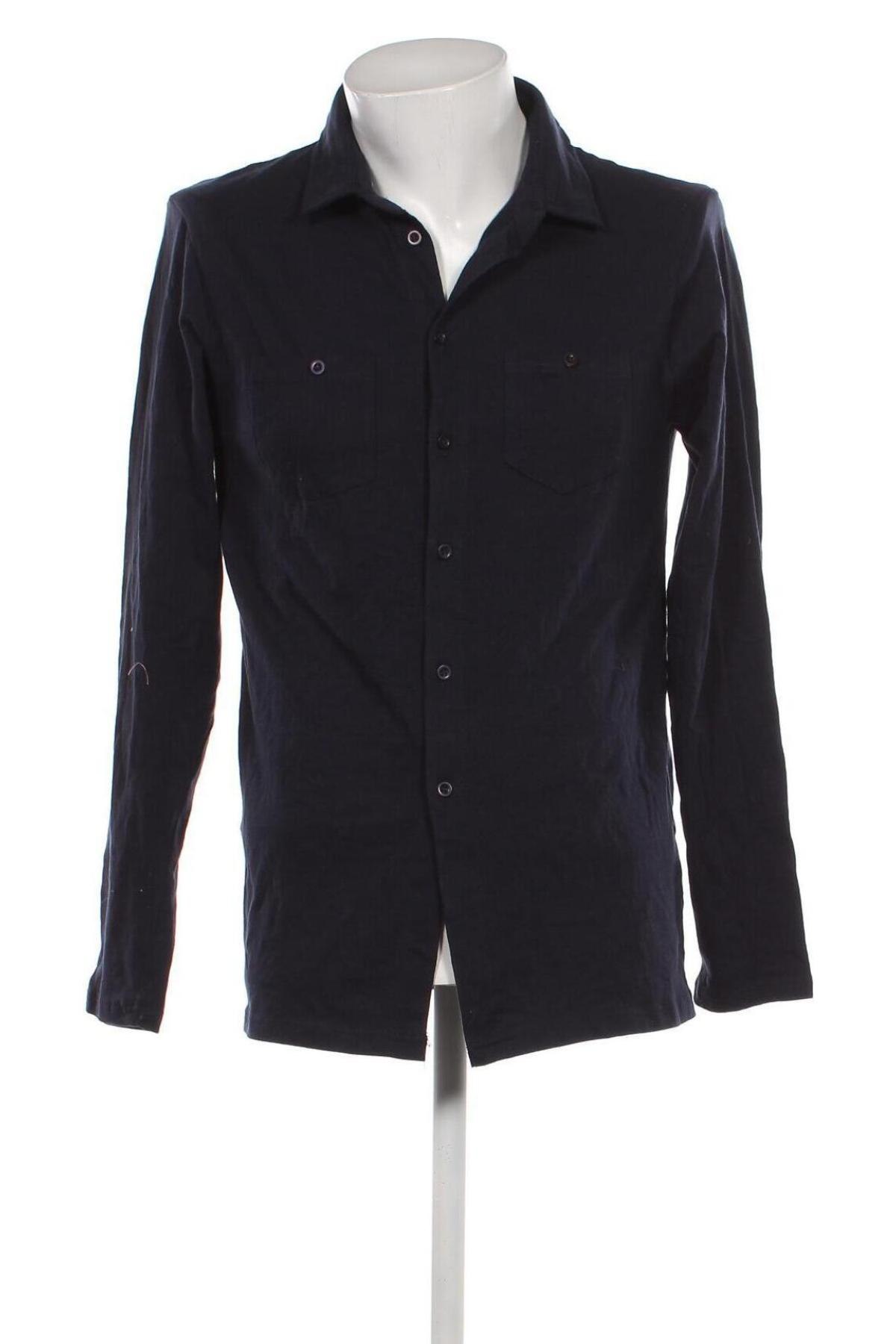 Pánska košeľa  Boohoo, Veľkosť XL, Farba Modrá, Cena  16,08 €