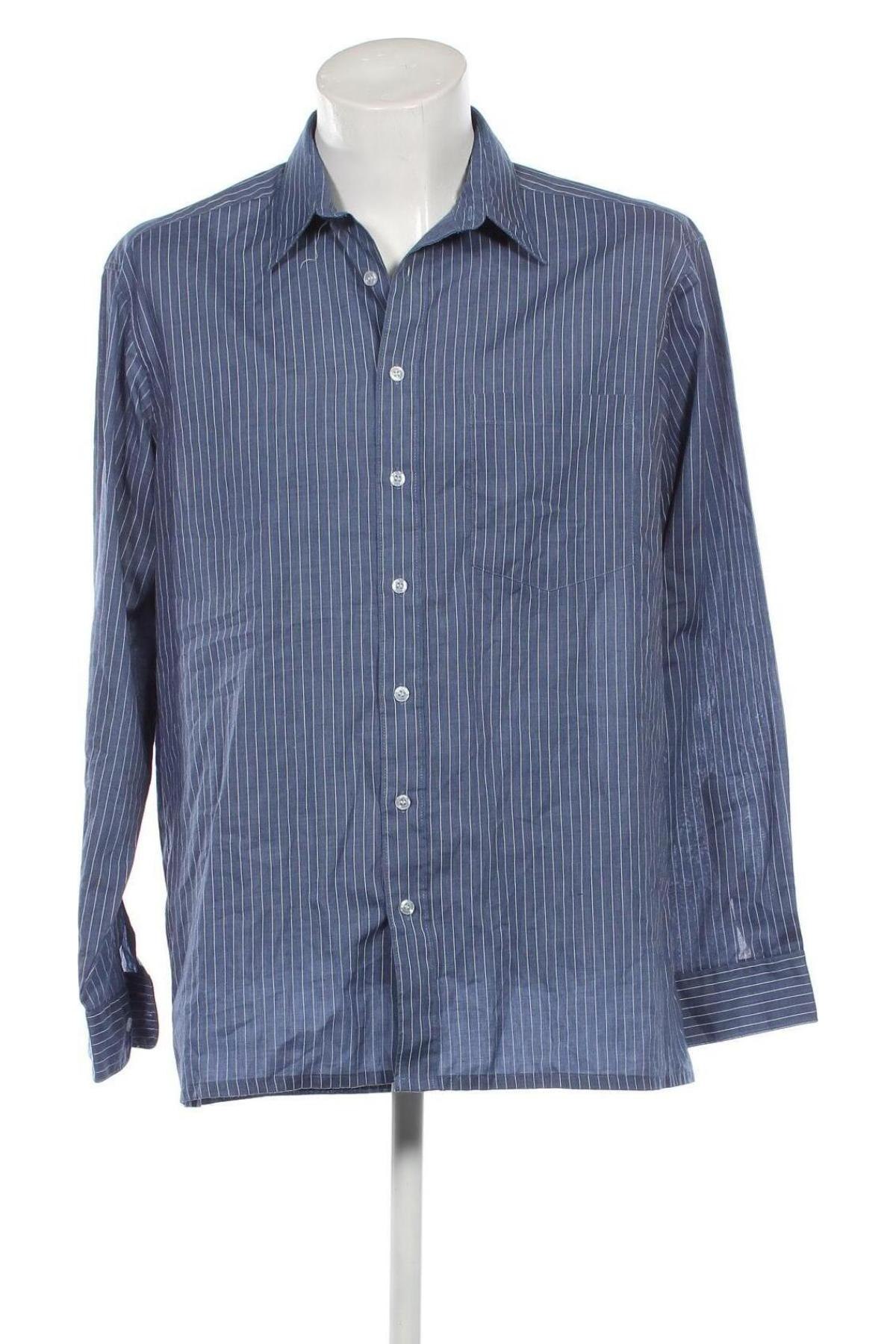 Ανδρικό πουκάμισο C&A, Μέγεθος L, Χρώμα Μπλέ, Τιμή 5,20 €