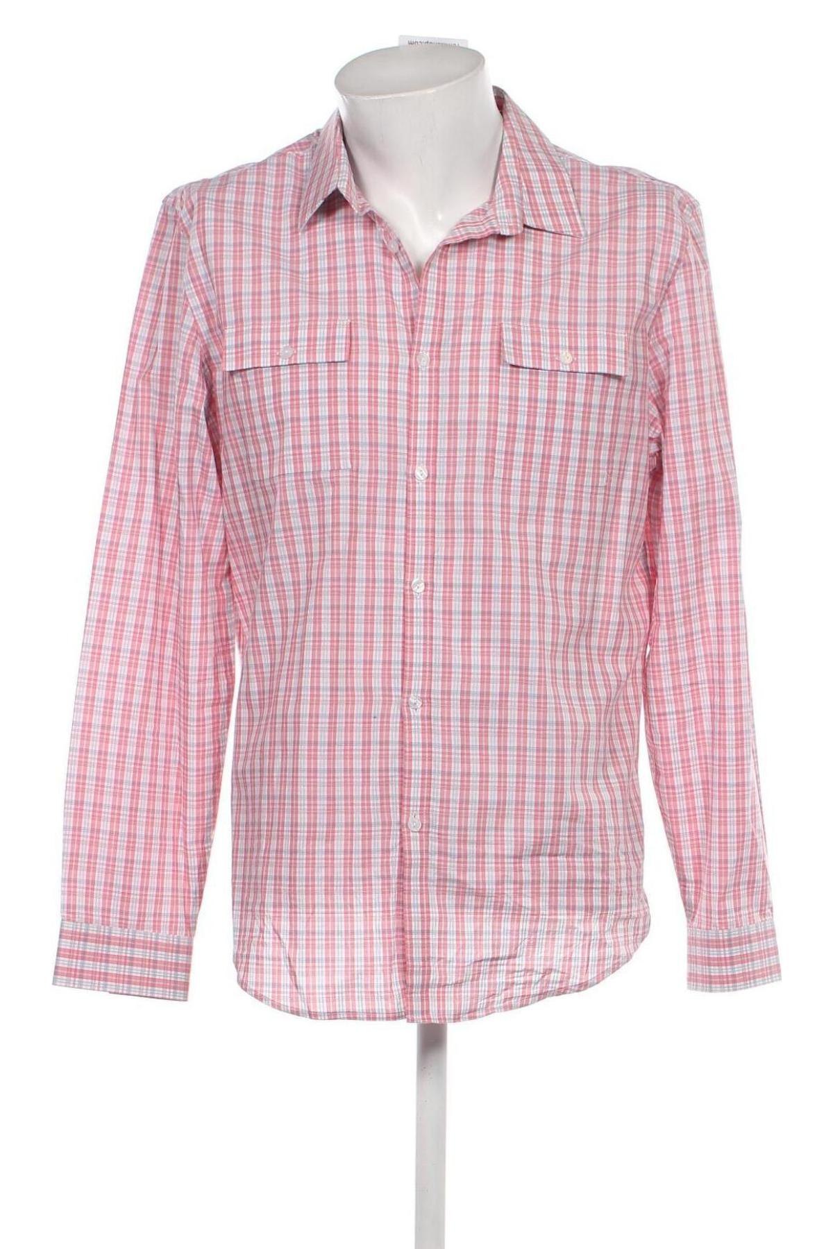 Ανδρικό πουκάμισο Calvin Klein, Μέγεθος L, Χρώμα Κόκκινο, Τιμή 13,96 €