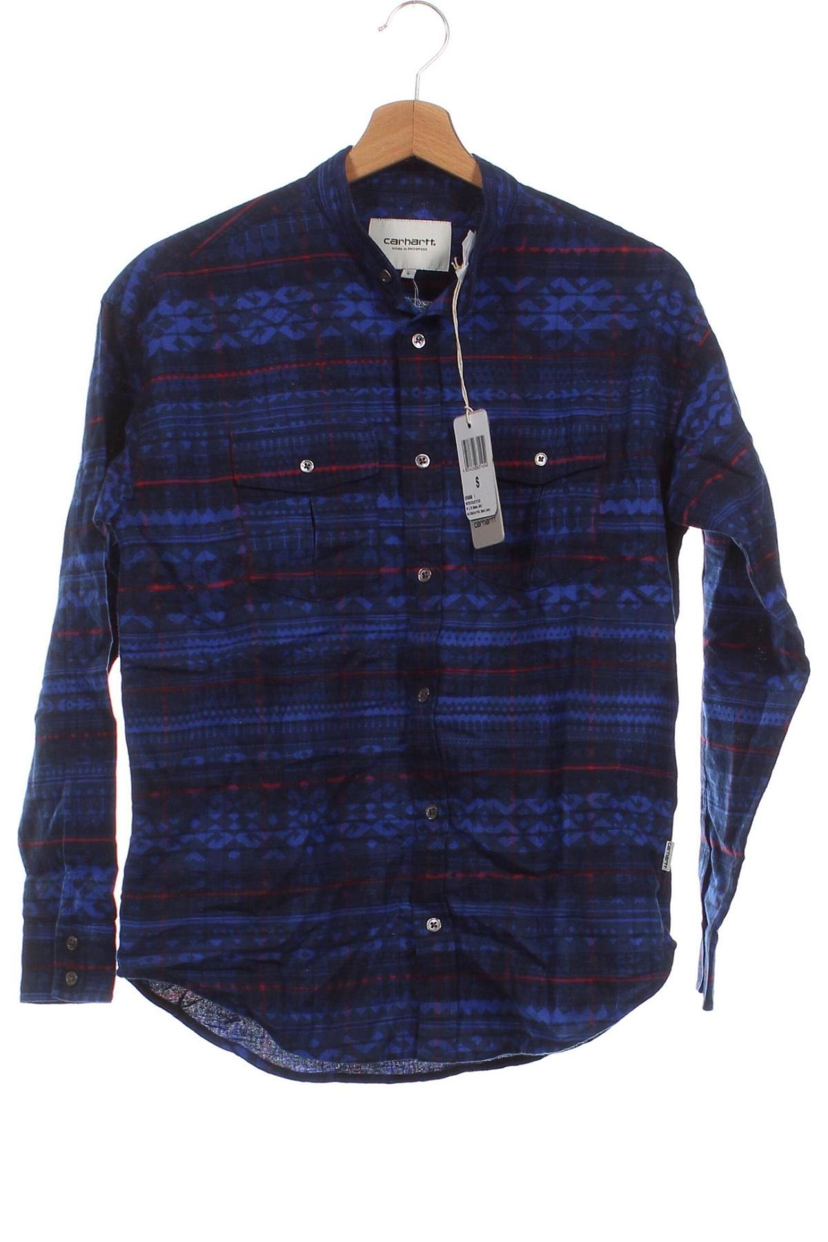 Herrenhemd Carhartt, Größe S, Farbe Blau, Preis 33,65 €