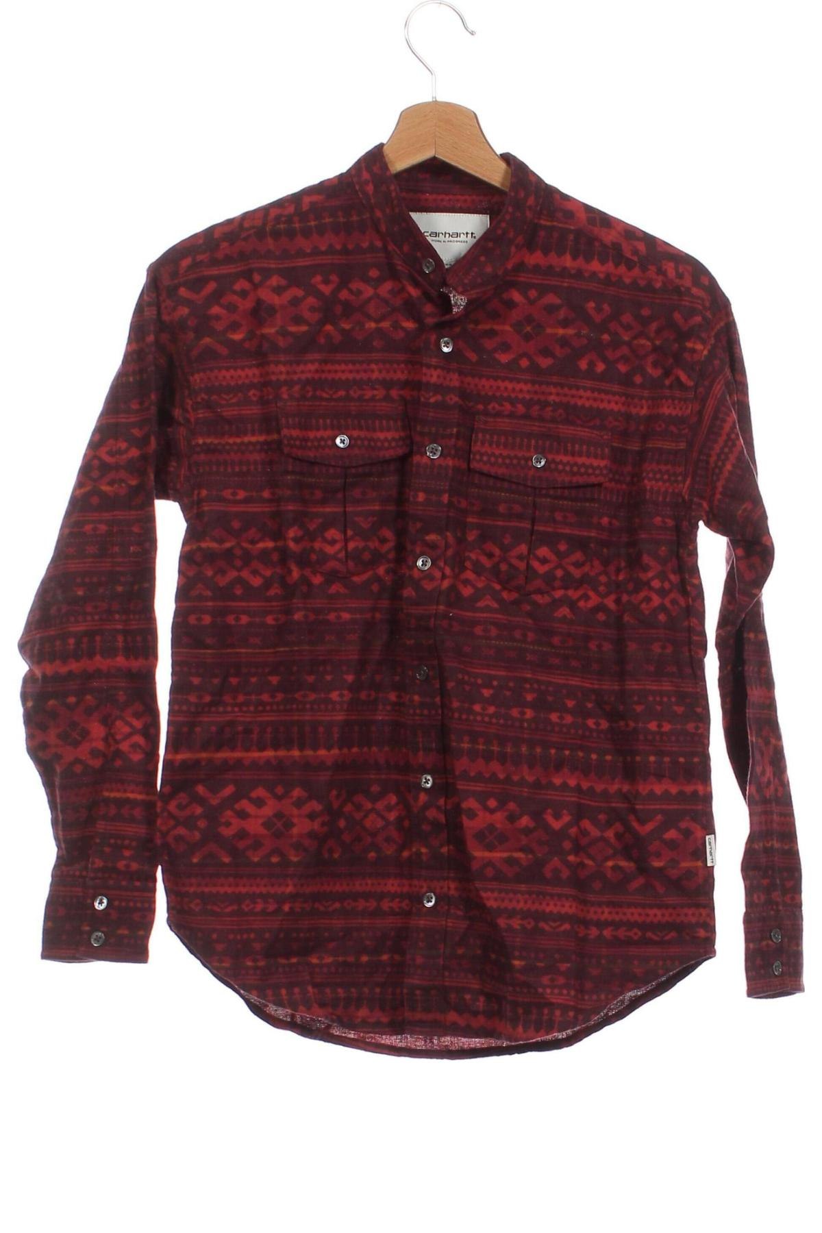 Мъжка риза Carhartt, Размер XS, Цвят Червен, Цена 36,72 лв.