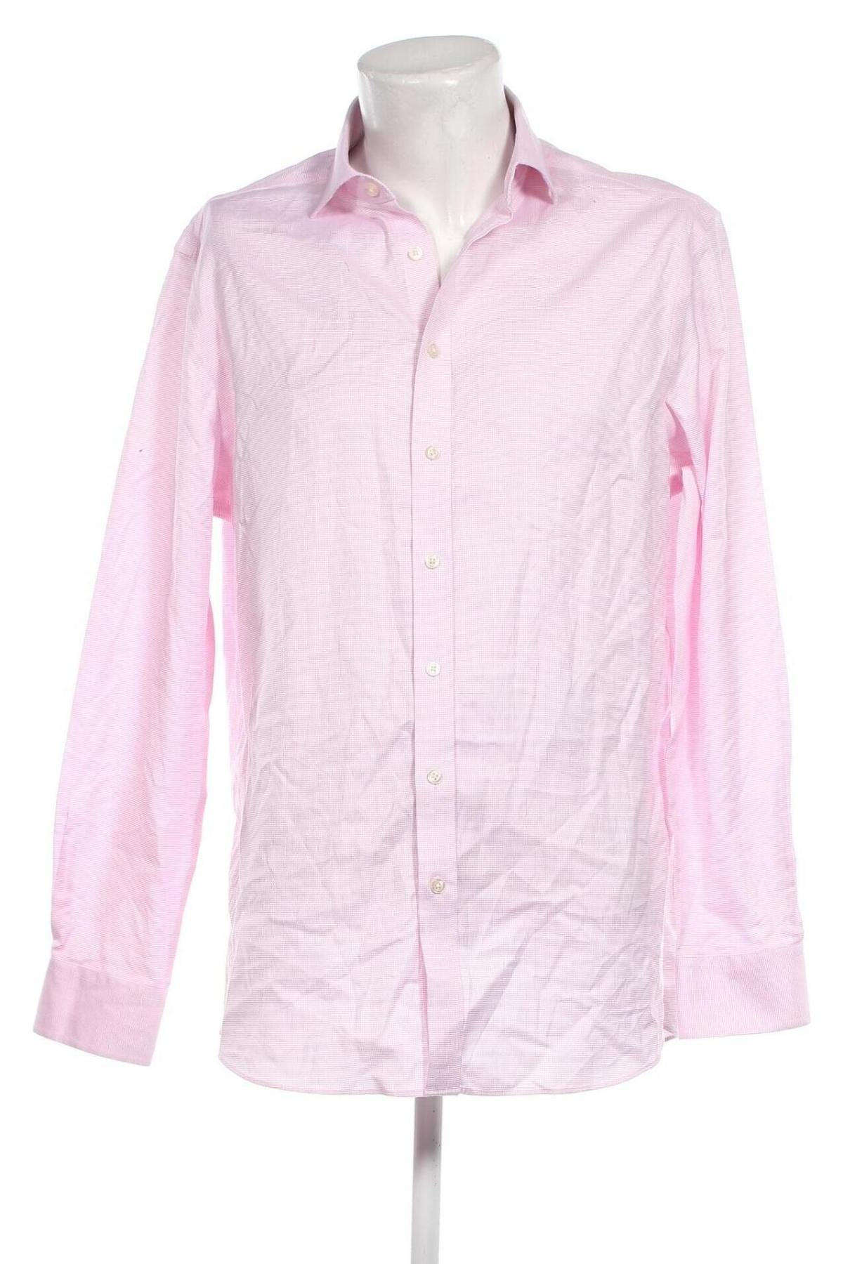Ανδρικό πουκάμισο Charles Tyrwhitt, Μέγεθος XL, Χρώμα Ρόζ , Τιμή 24,12 €