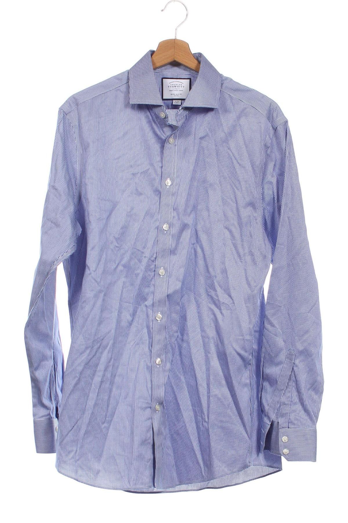 Herrenhemd Charles Tyrwhitt, Größe L, Farbe Blau, Preis 2,99 €