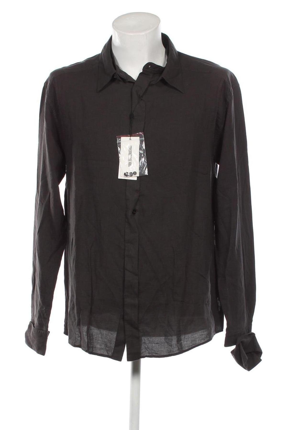Ανδρικό πουκάμισο Dirk Bikkembergs, Μέγεθος M, Χρώμα Καφέ, Τιμή 30,93 €