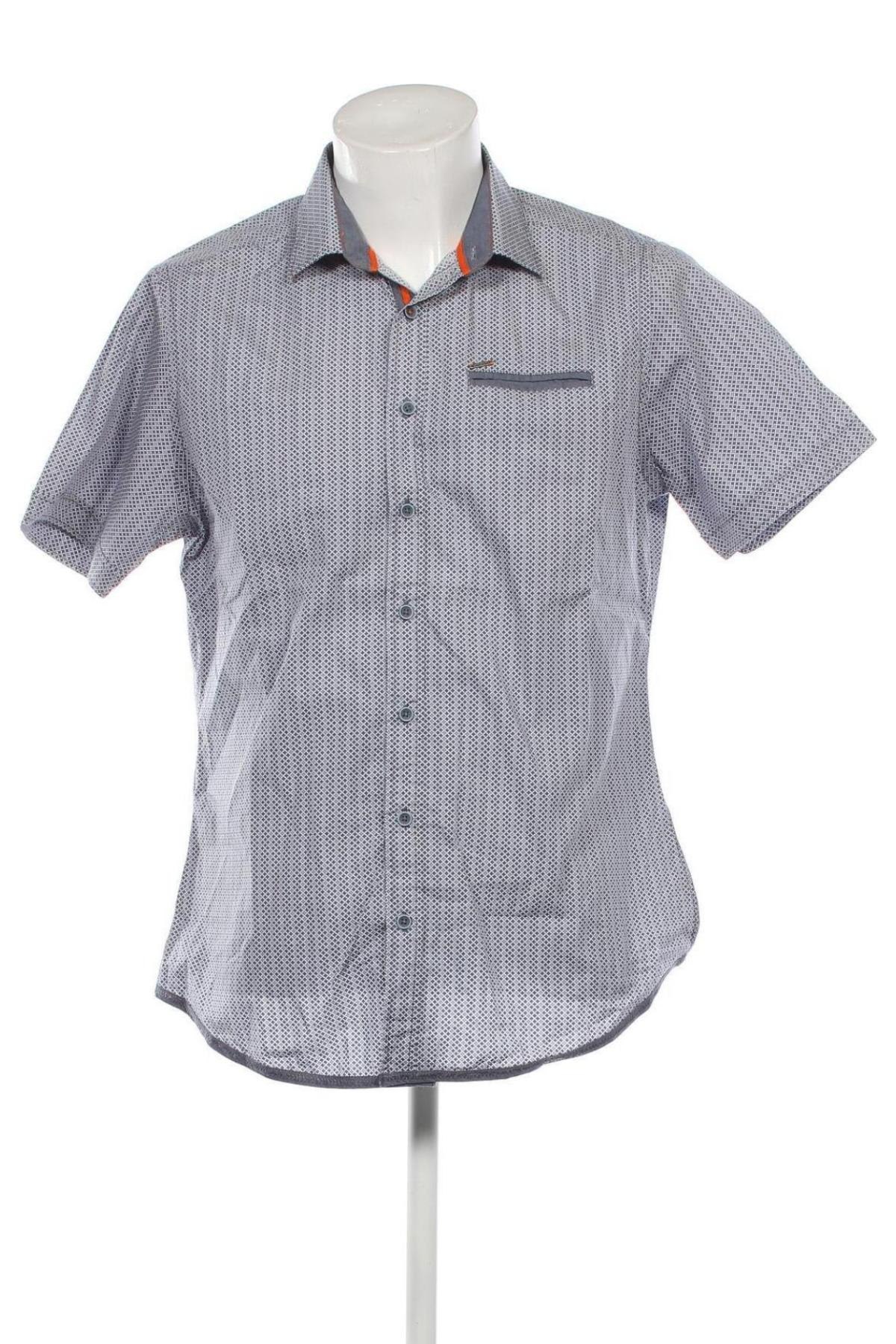 Мъжка риза Emilio Adani, Размер L, Цвят Син, Цена 24,00 лв.