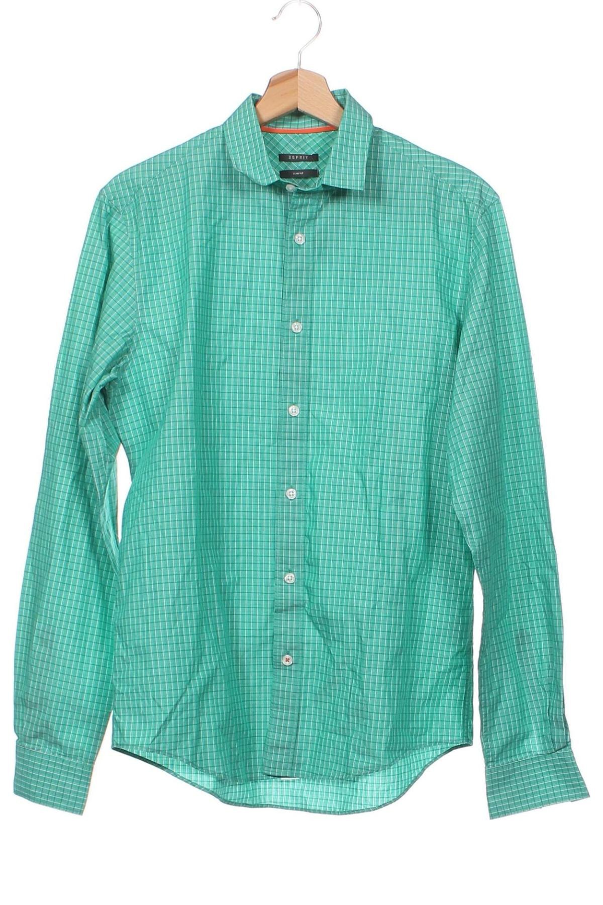 Herrenhemd Esprit, Größe S, Farbe Grün, Preis € 3,67
