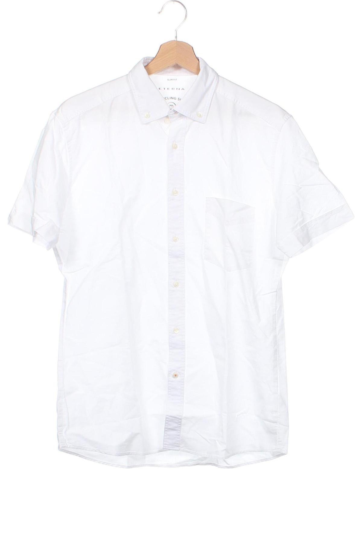 Herrenhemd Eterna, Größe M, Farbe Weiß, Preis 15,77 €