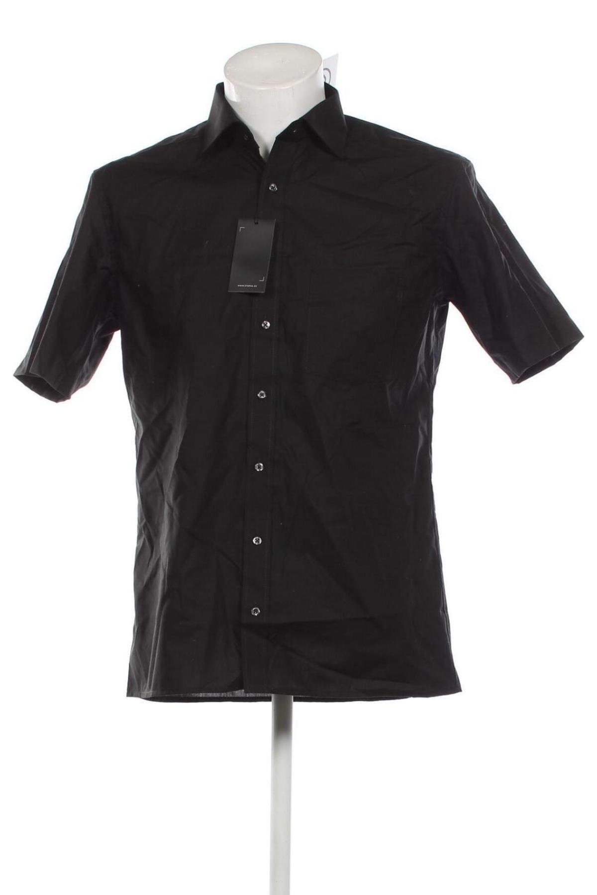 Herrenhemd Eterna, Größe M, Farbe Schwarz, Preis € 70,98