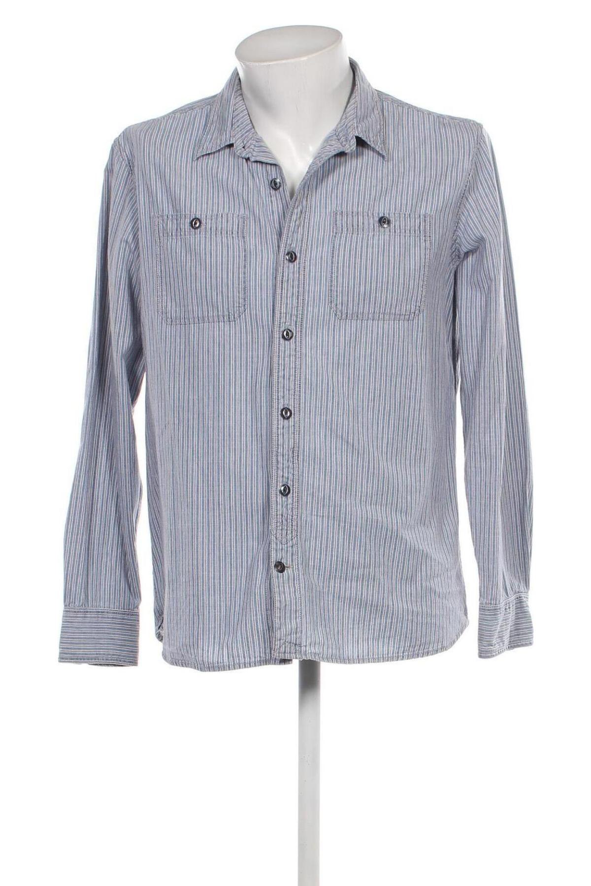 Ανδρικό πουκάμισο Fat Face, Μέγεθος L, Χρώμα Μπλέ, Τιμή 11,22 €