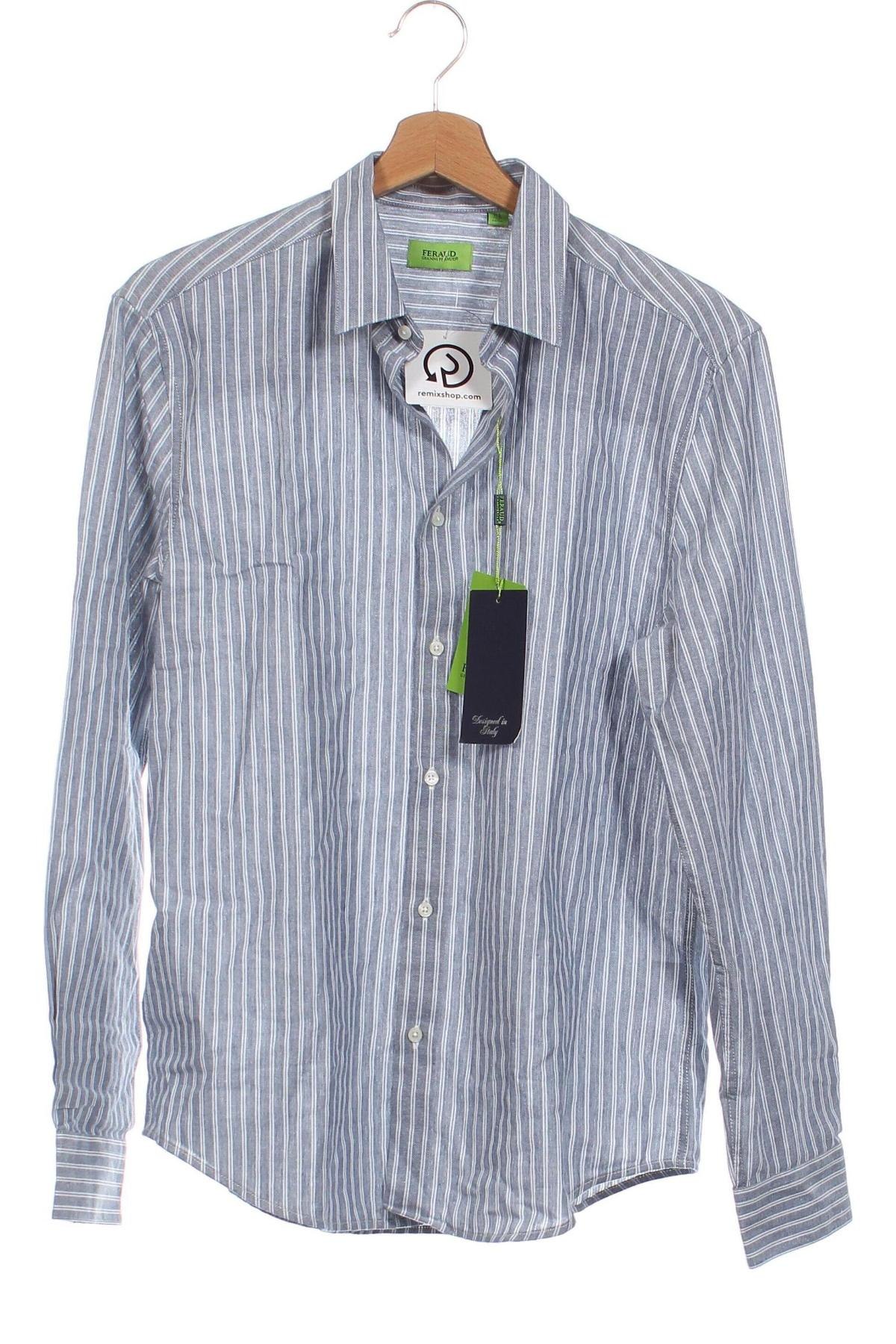 Ανδρικό πουκάμισο Feraud, Μέγεθος S, Χρώμα Μπλέ, Τιμή 10,86 €