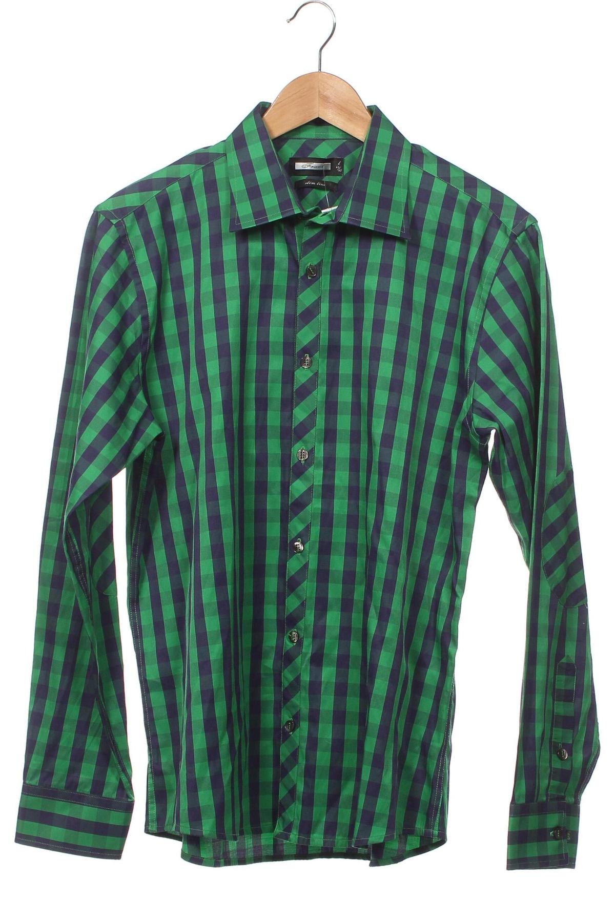 Мъжка риза Frant, Размер L, Цвят Зелен, Цена 12,00 лв.