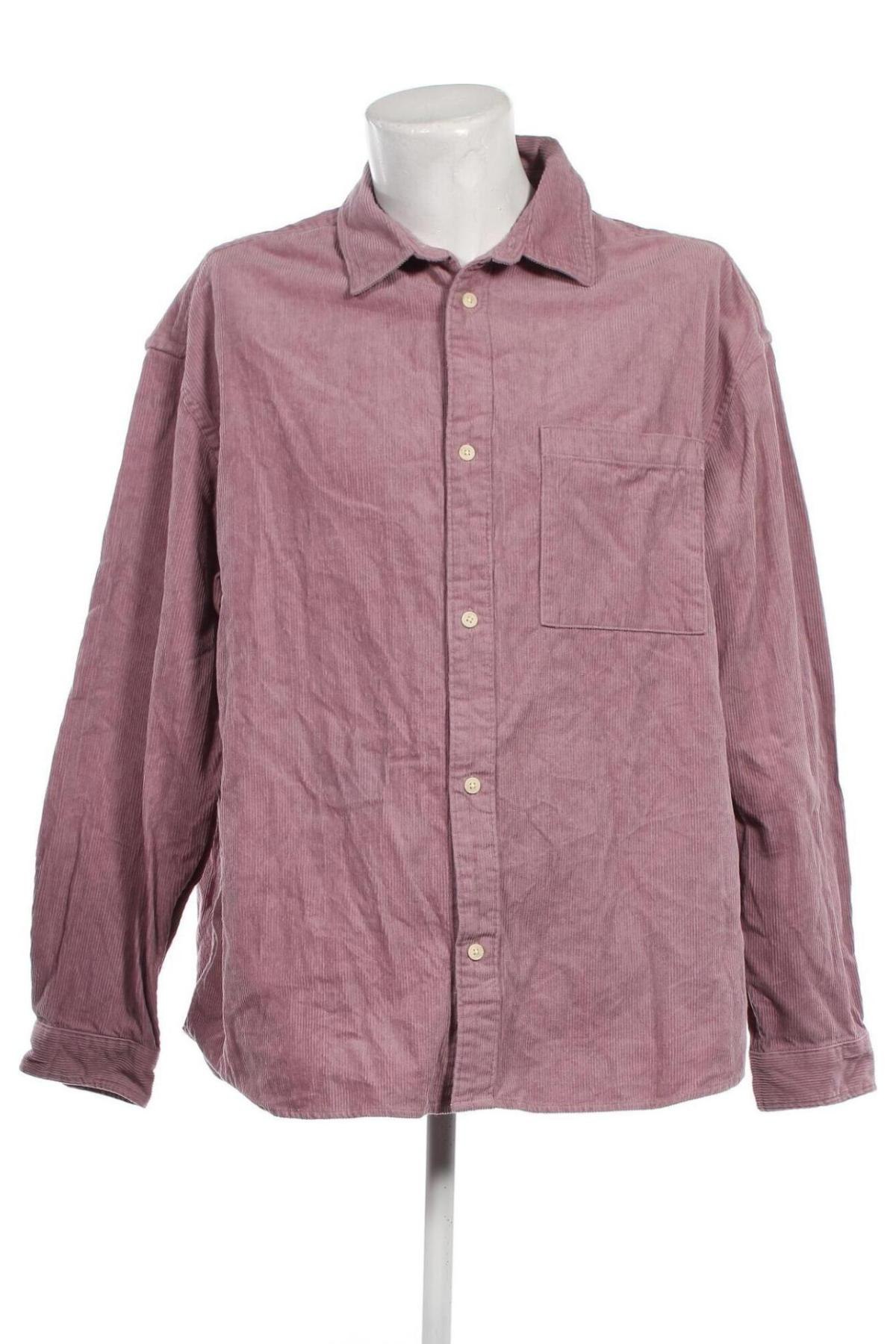 Ανδρικό πουκάμισο H&M, Μέγεθος XXL, Χρώμα Βιολετί, Τιμή 3,41 €