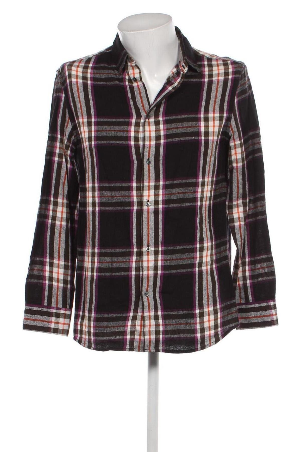 Ανδρικό πουκάμισο H&M, Μέγεθος M, Χρώμα Πολύχρωμο, Τιμή 3,71 €