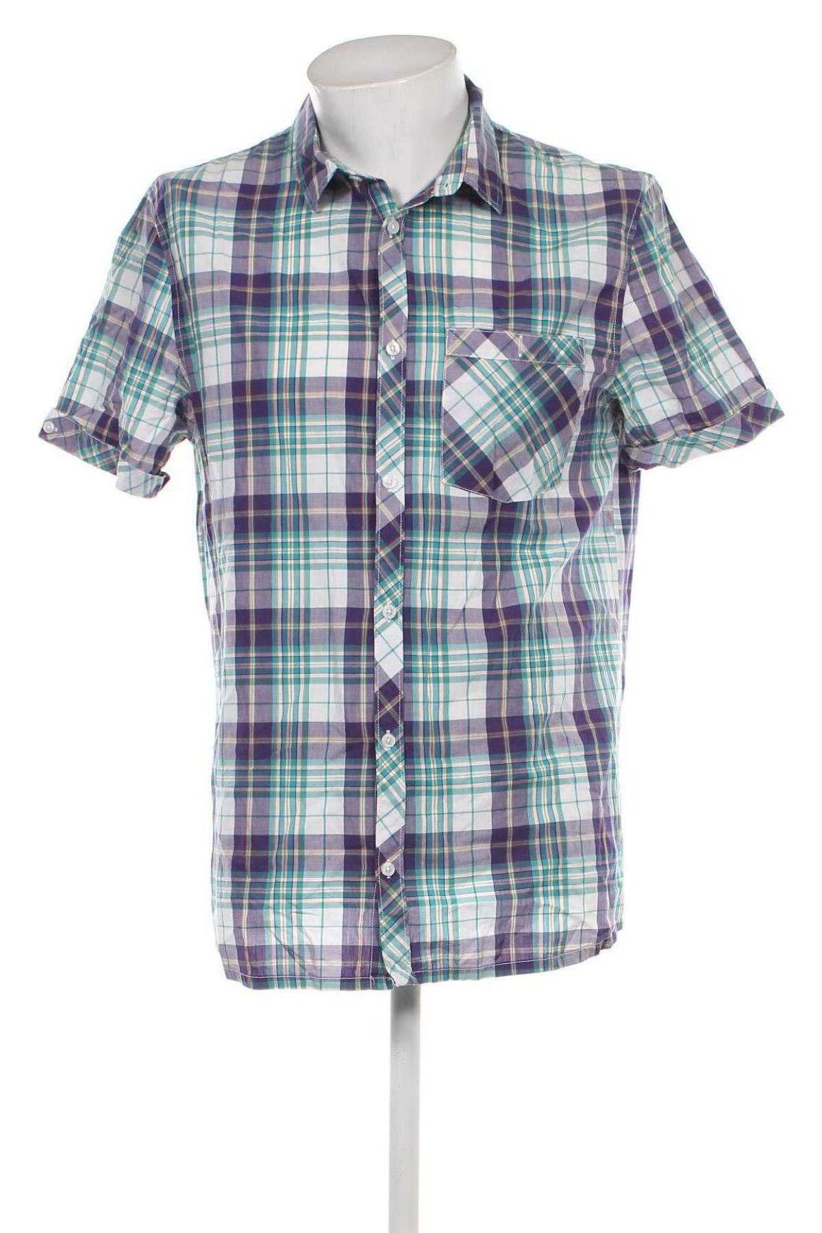 Ανδρικό πουκάμισο H&M Divided, Μέγεθος L, Χρώμα Πολύχρωμο, Τιμή 6,64 €