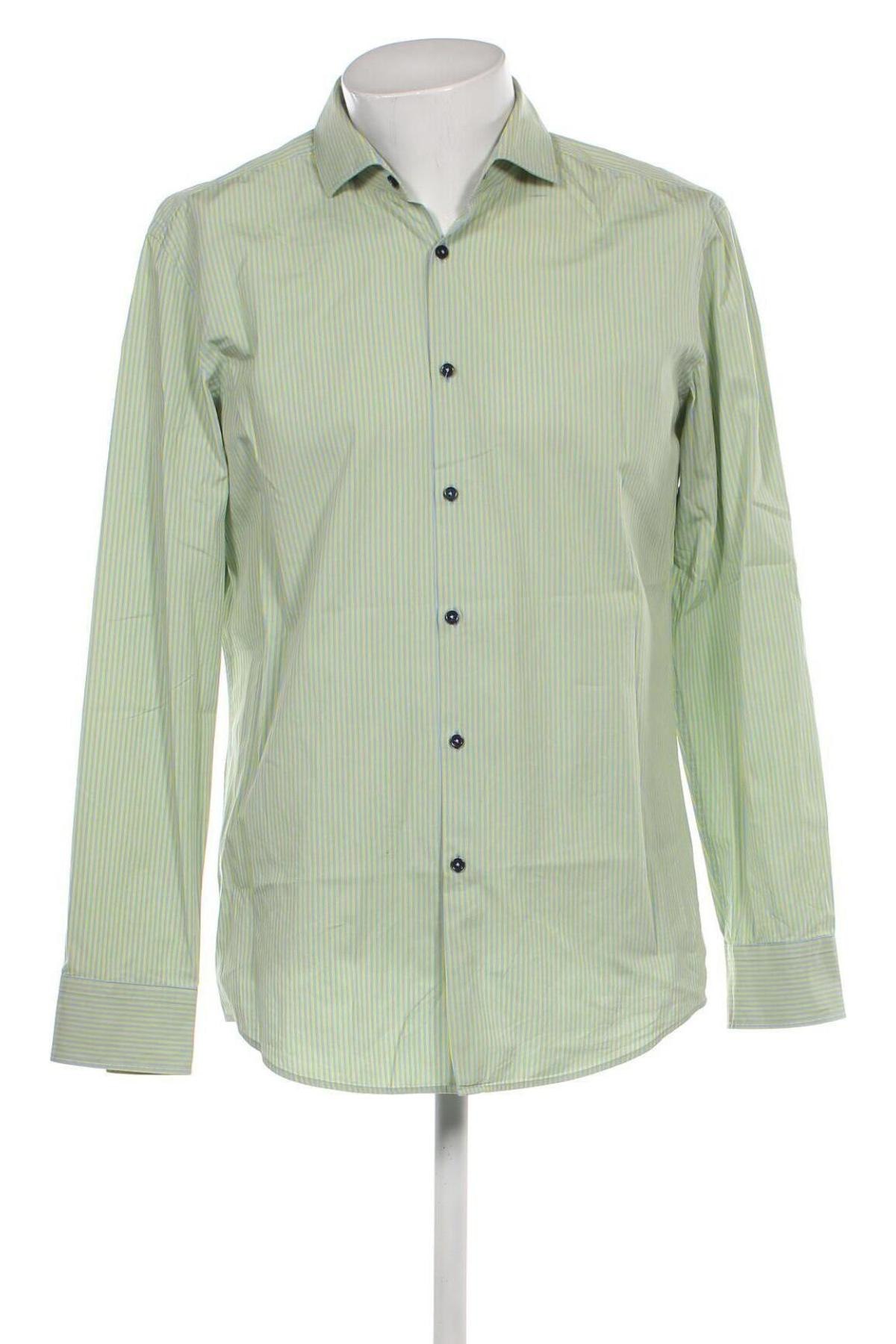 Ανδρικό πουκάμισο Hugo Boss, Μέγεθος XL, Χρώμα Πράσινο, Τιμή 40,05 €