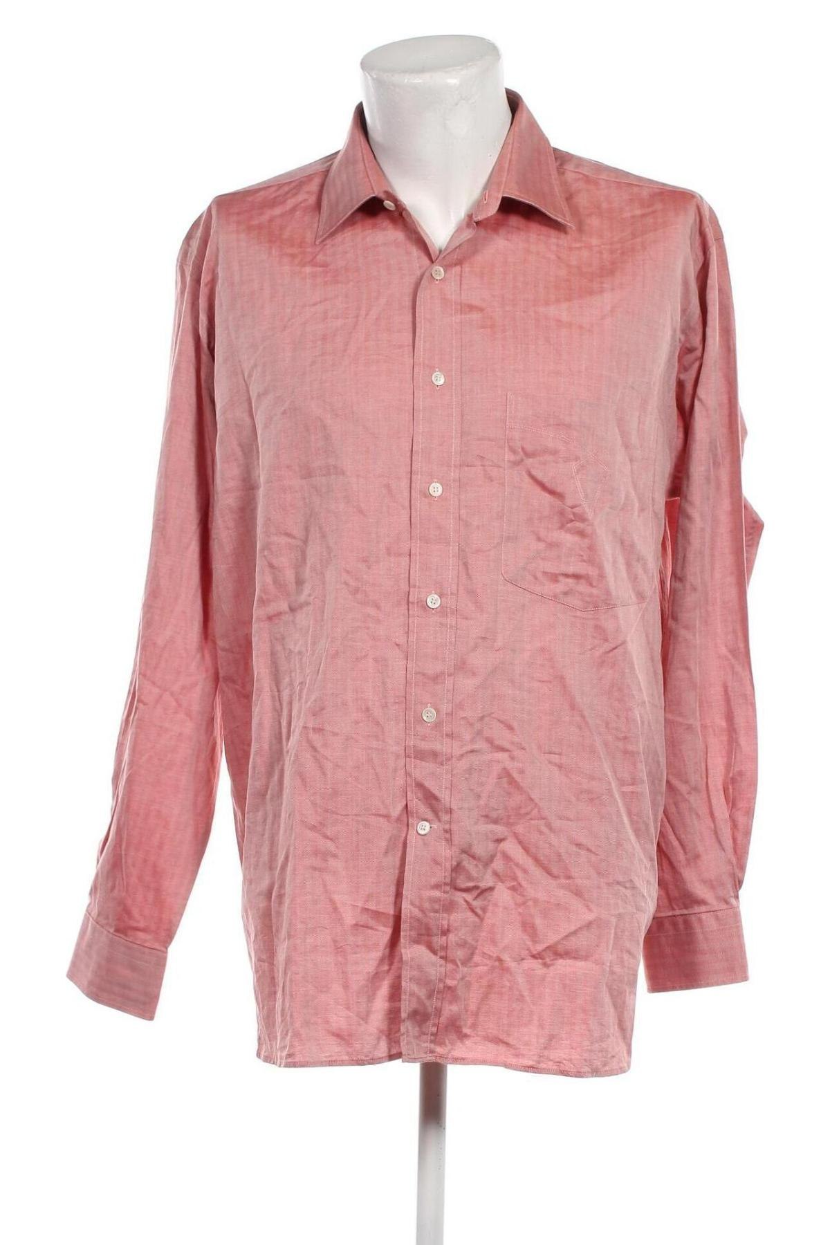 Ανδρικό πουκάμισο Jacques Britt, Μέγεθος XXL, Χρώμα Κόκκινο, Τιμή 14,85 €