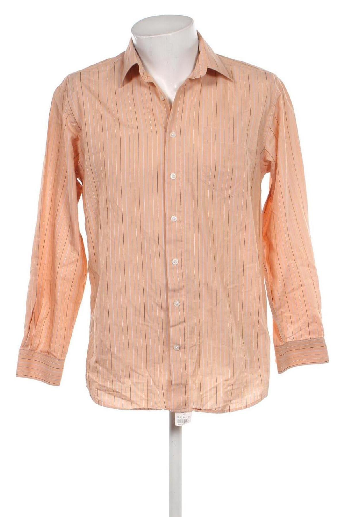 Мъжка риза Larusso, Размер M, Цвят Оранжев, Цена 4,93 лв.